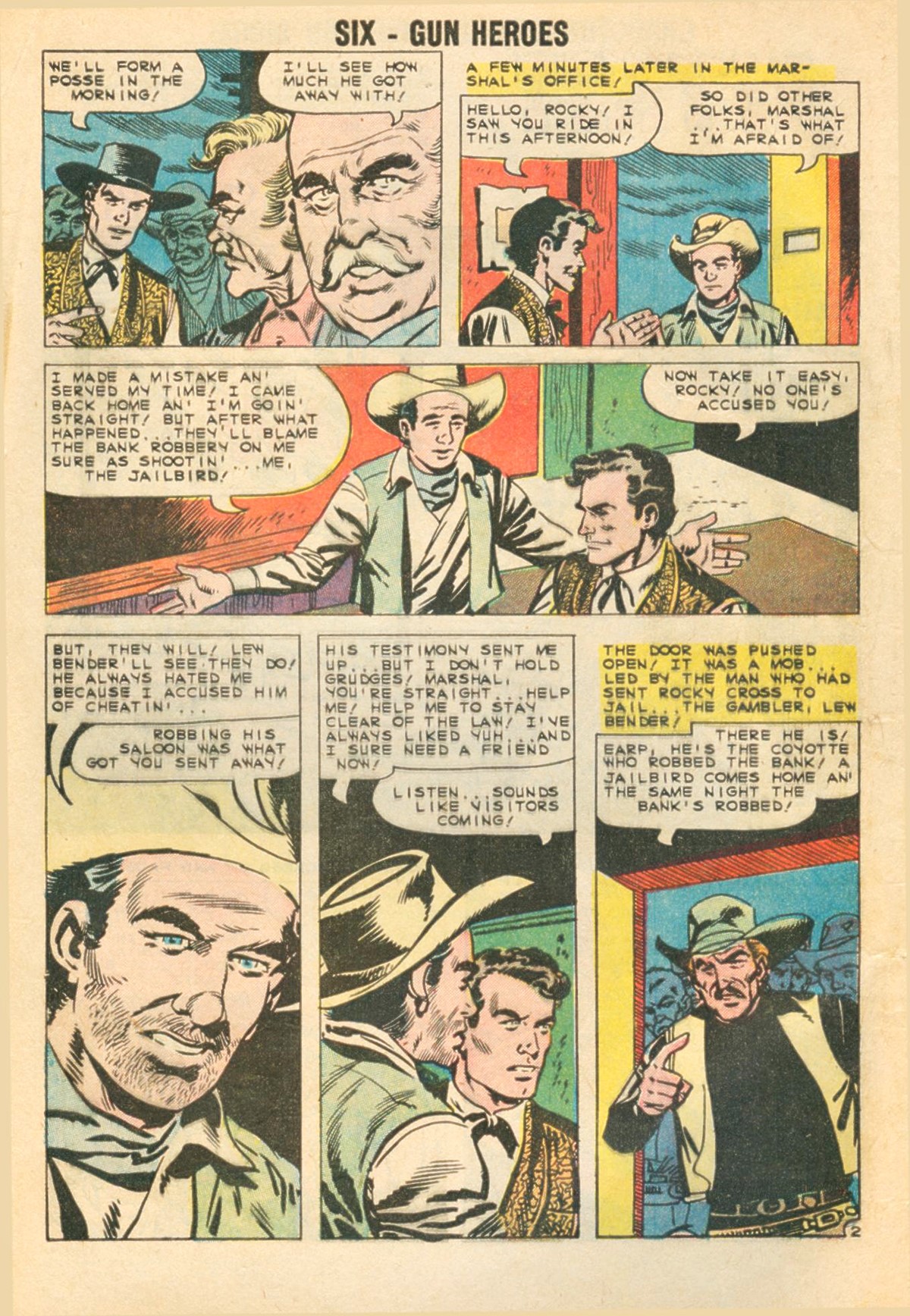 Read online Six-Gun Heroes comic -  Issue #59 - 4