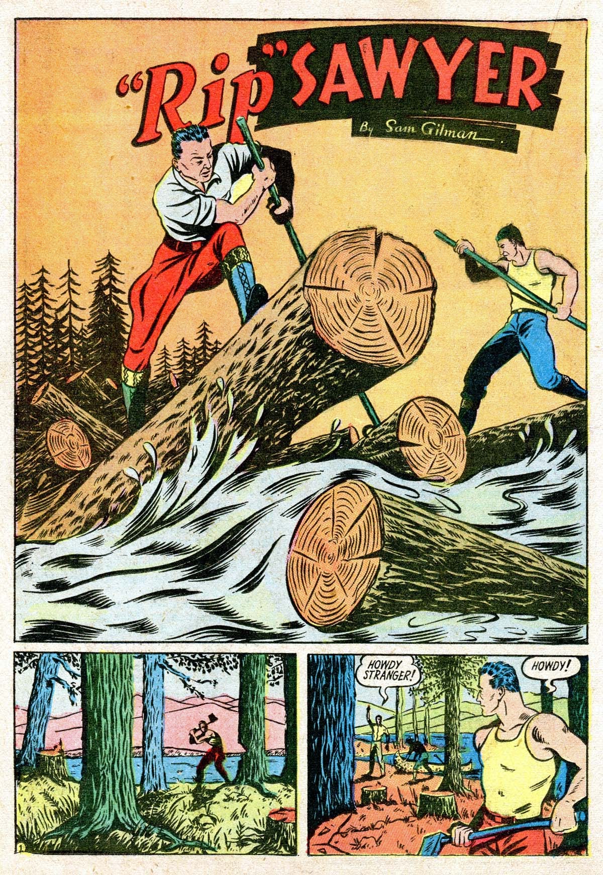 Read online Masked Marvel comic -  Issue #2 - 36