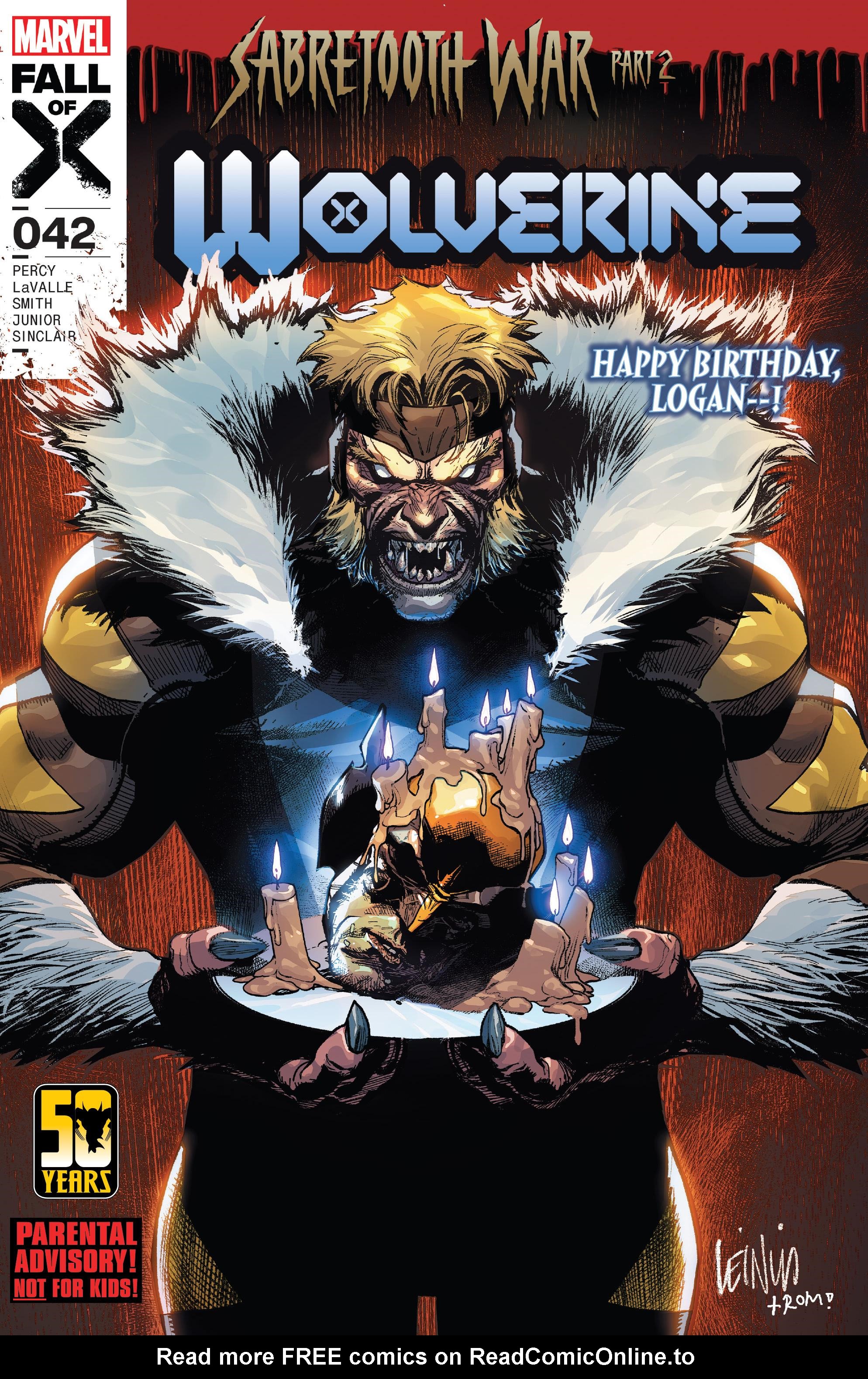 Read online Wolverine (2020) comic -  Issue #42 - 1