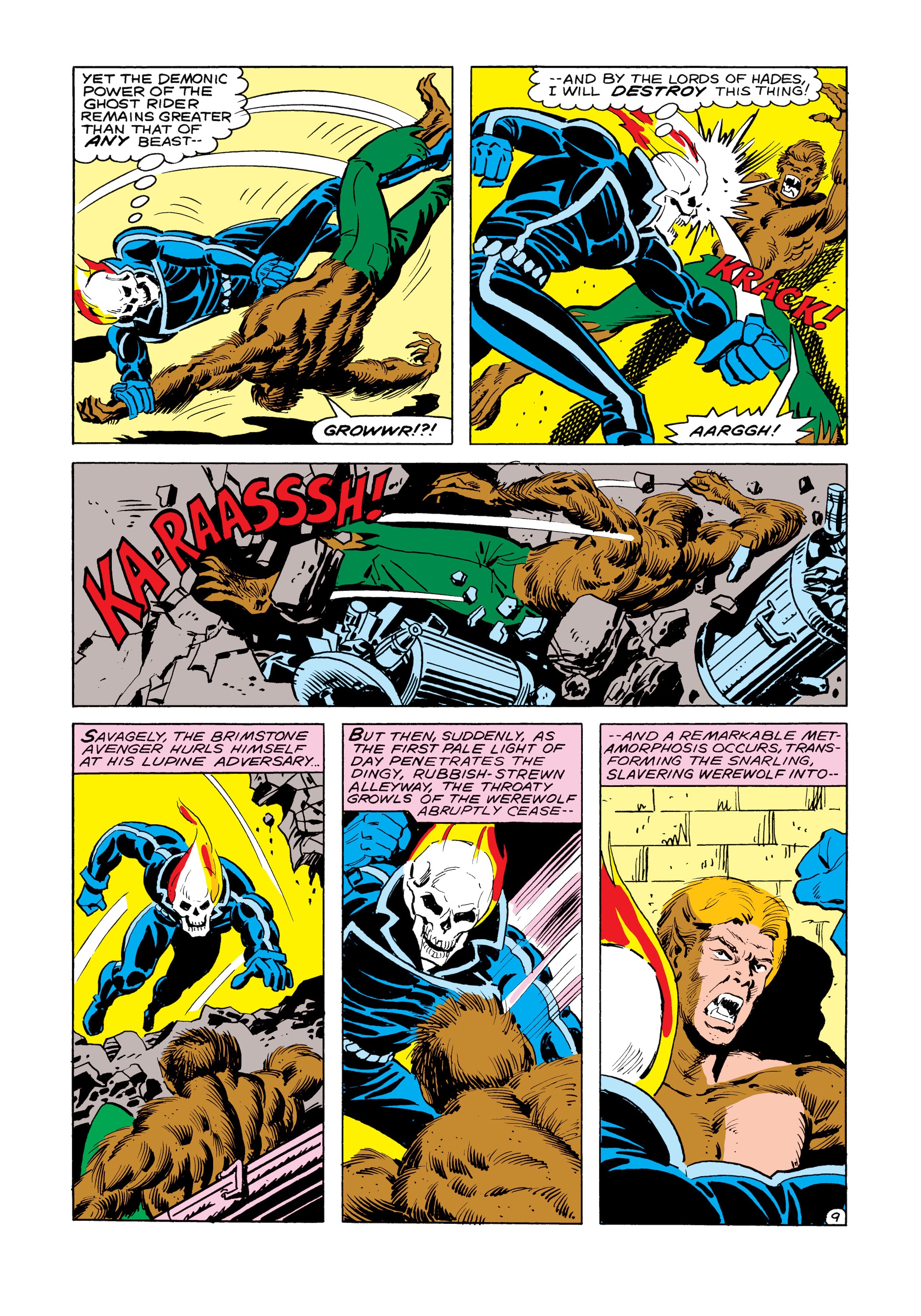Read online Marvel Masterworks: Ghost Rider comic -  Issue # TPB 5 (Part 2) - 10