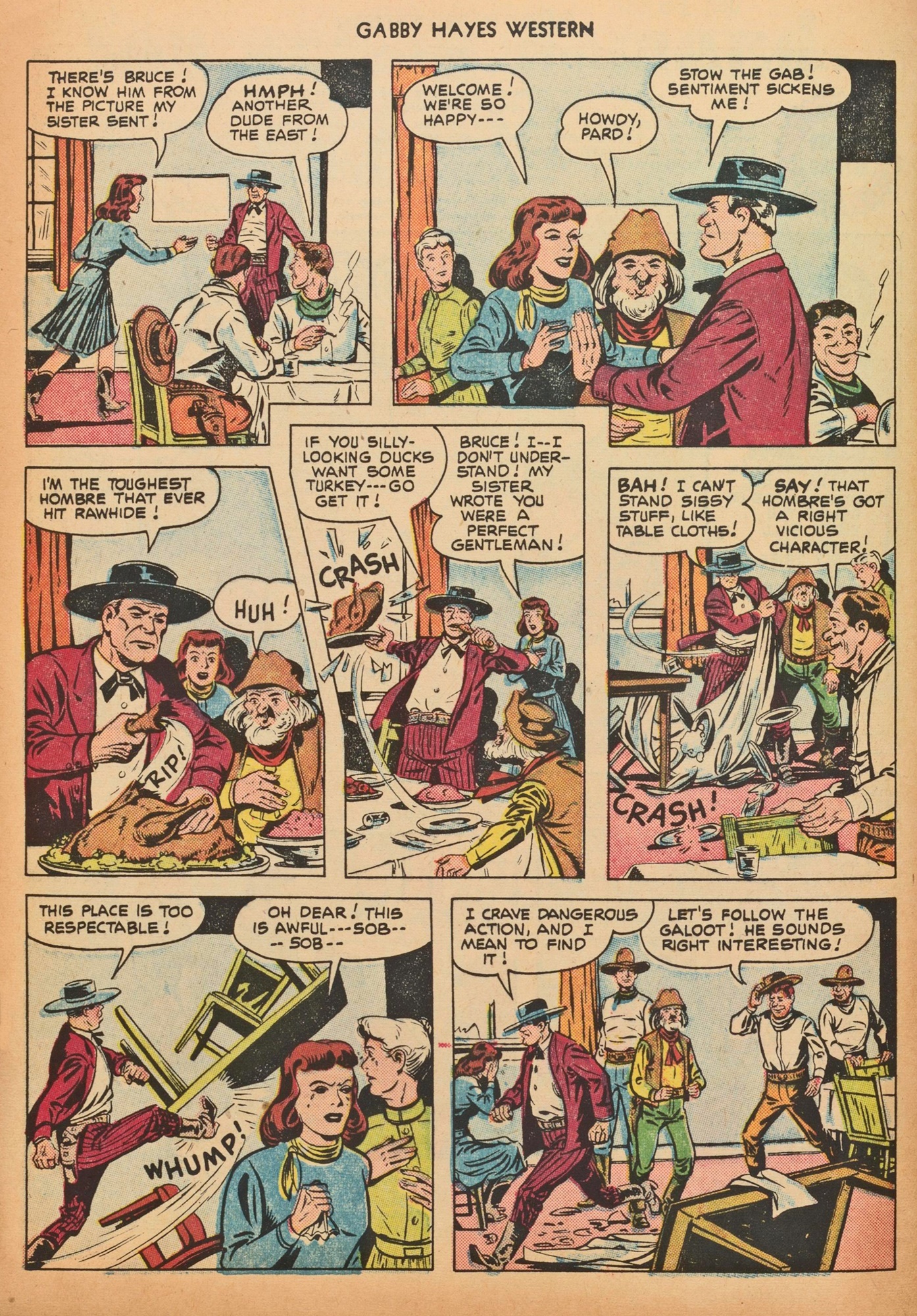 Read online Gabby Hayes Western comic -  Issue #33 - 4