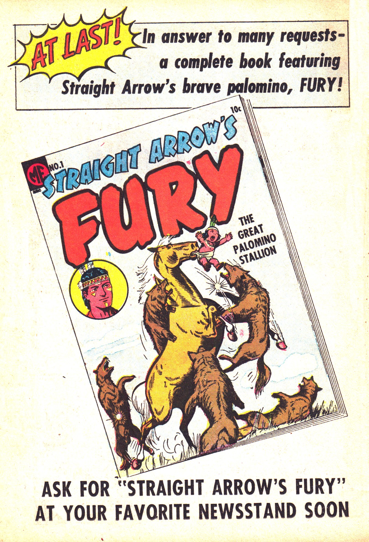 Read online Straight Arrow comic -  Issue #38 - 26