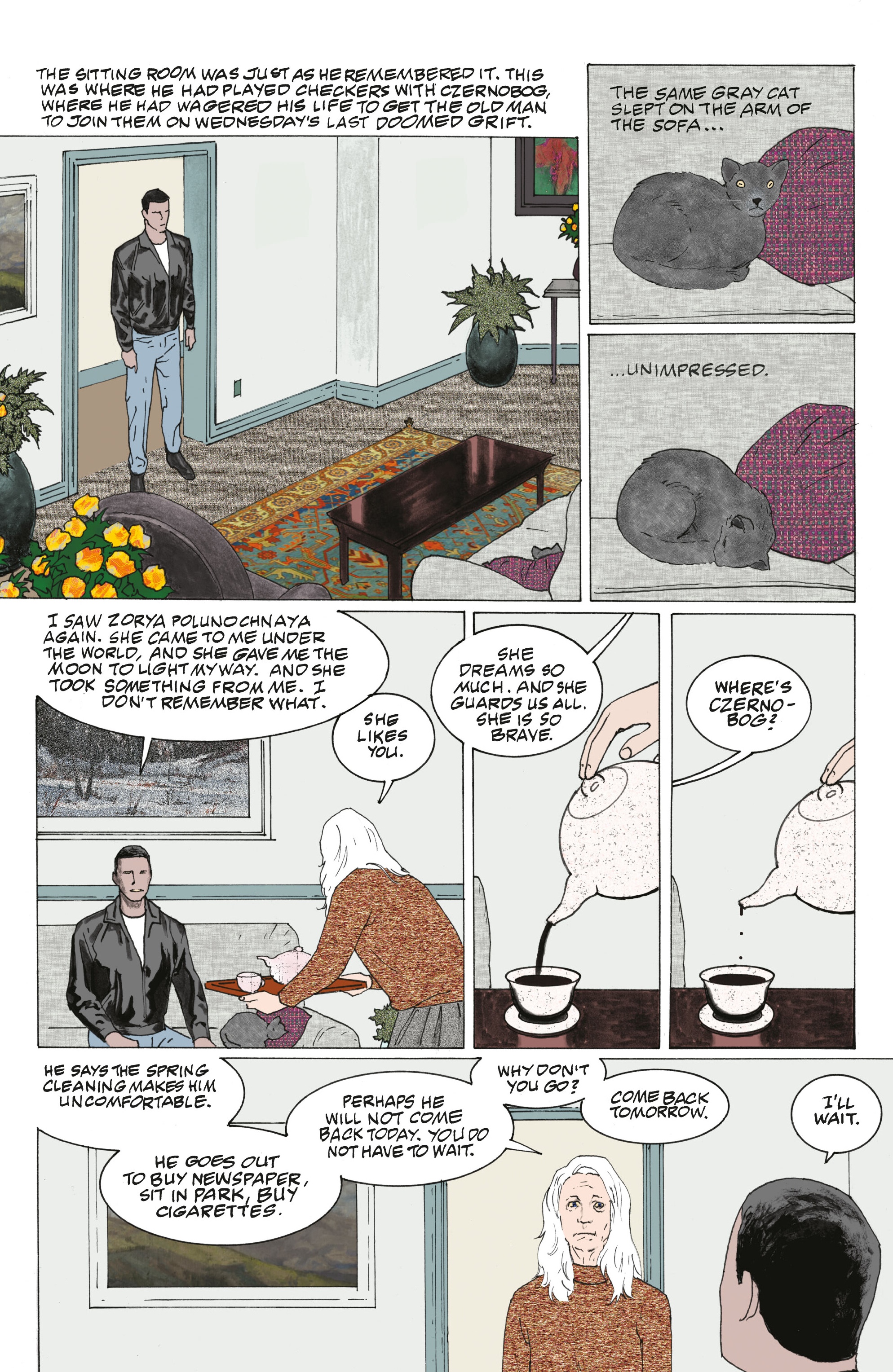 Read online The Complete American Gods comic -  Issue # TPB (Part 7) - 49