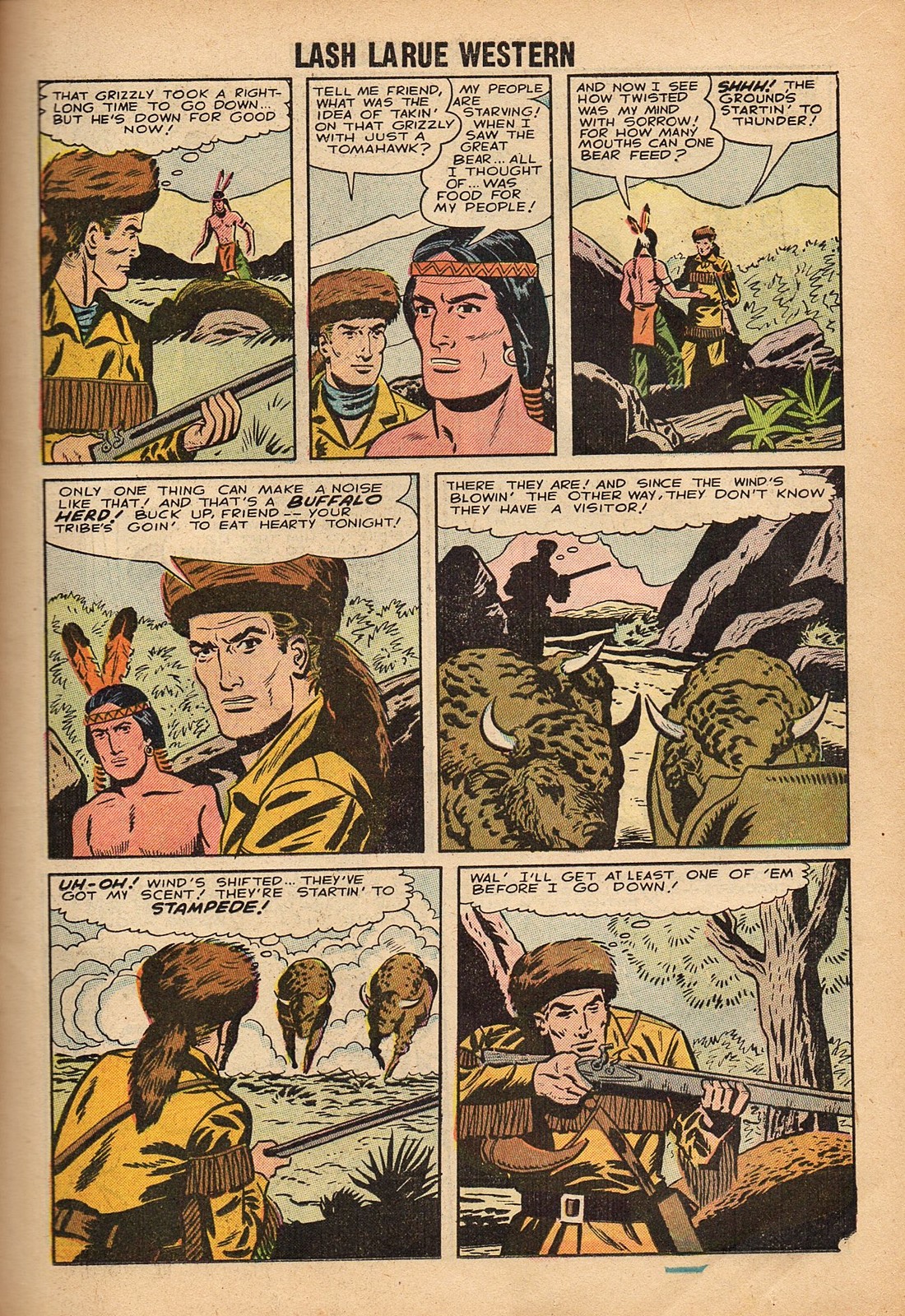 Read online Lash Larue Western (1949) comic -  Issue #67 - 19