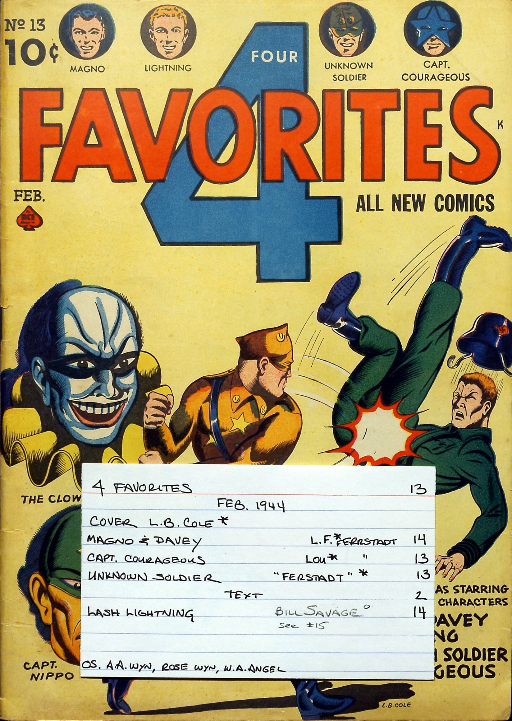 Read online Four Favorites comic -  Issue #13 - 61