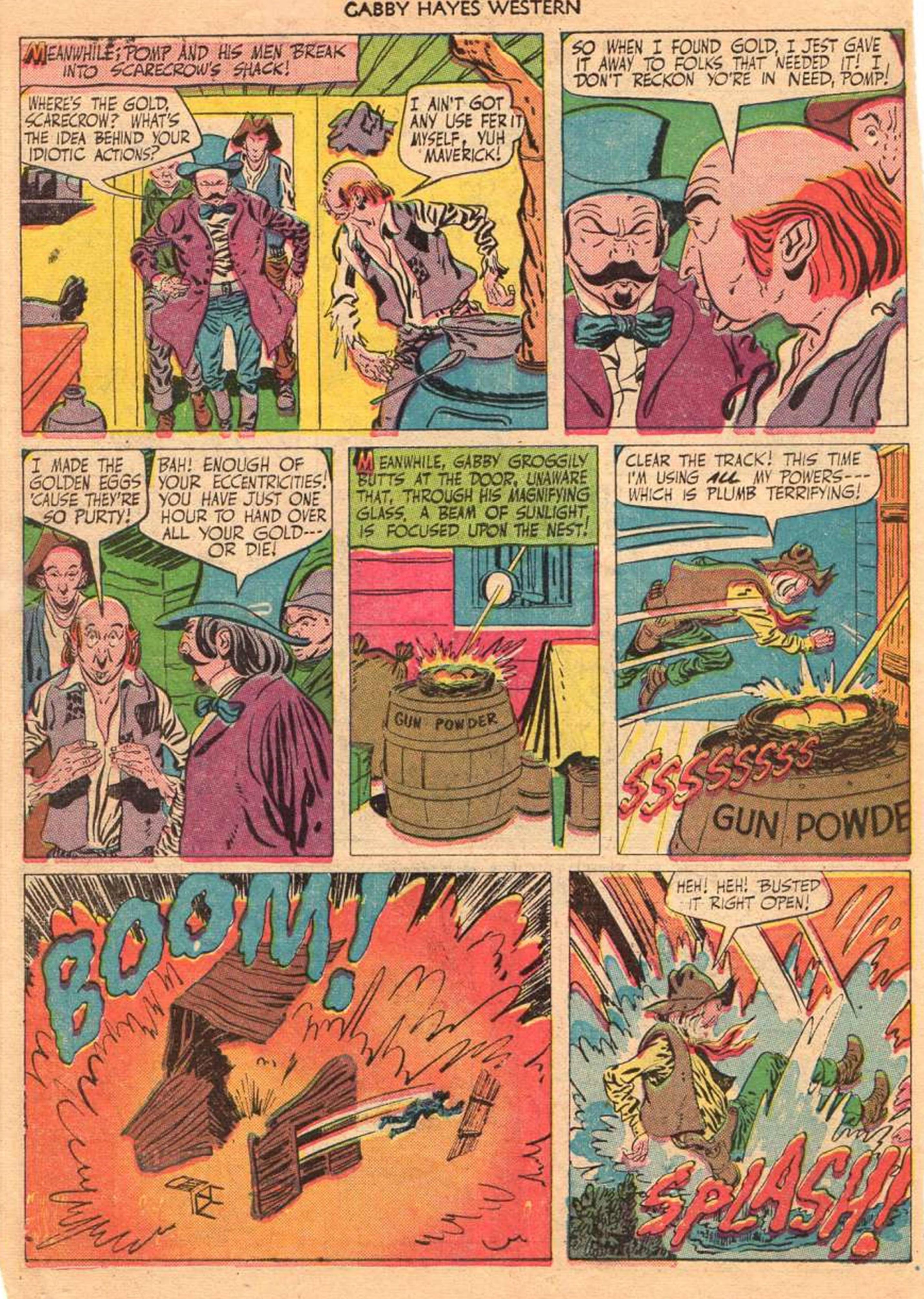Read online Gabby Hayes Western comic -  Issue #24 - 46