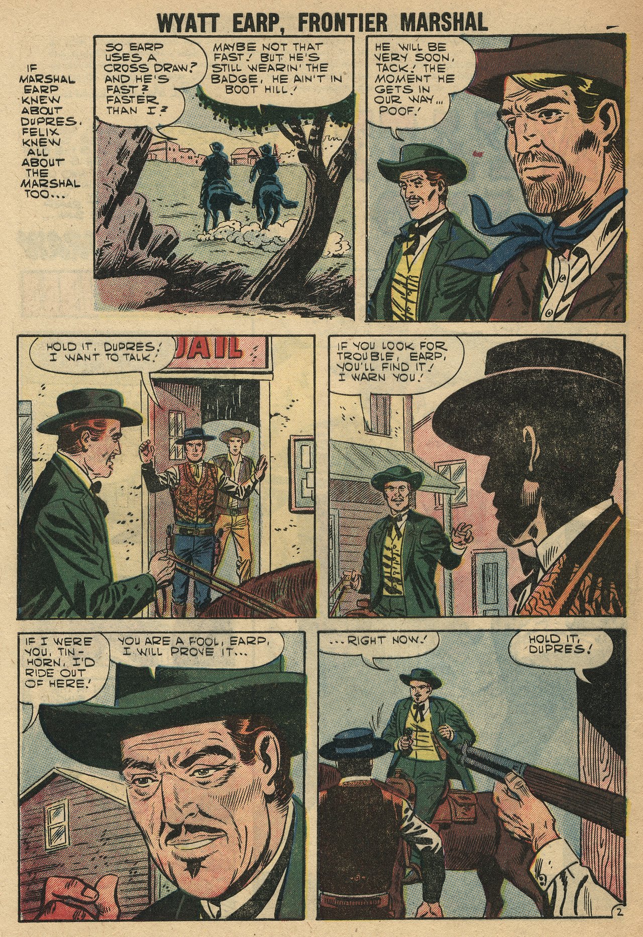 Read online Wyatt Earp Frontier Marshal comic -  Issue #18 - 4
