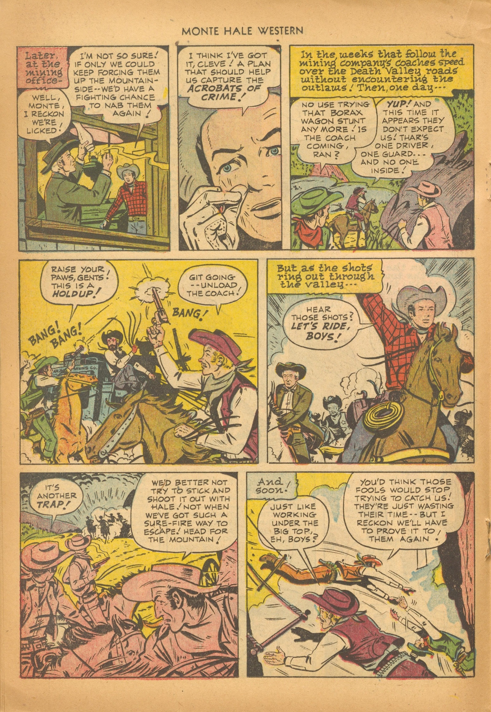 Read online Monte Hale Western comic -  Issue #78 - 18
