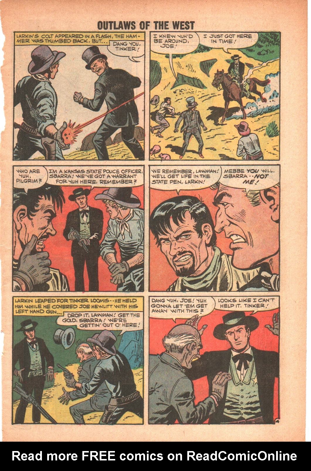 Read online Outlaws of the West comic -  Issue #19 - 8