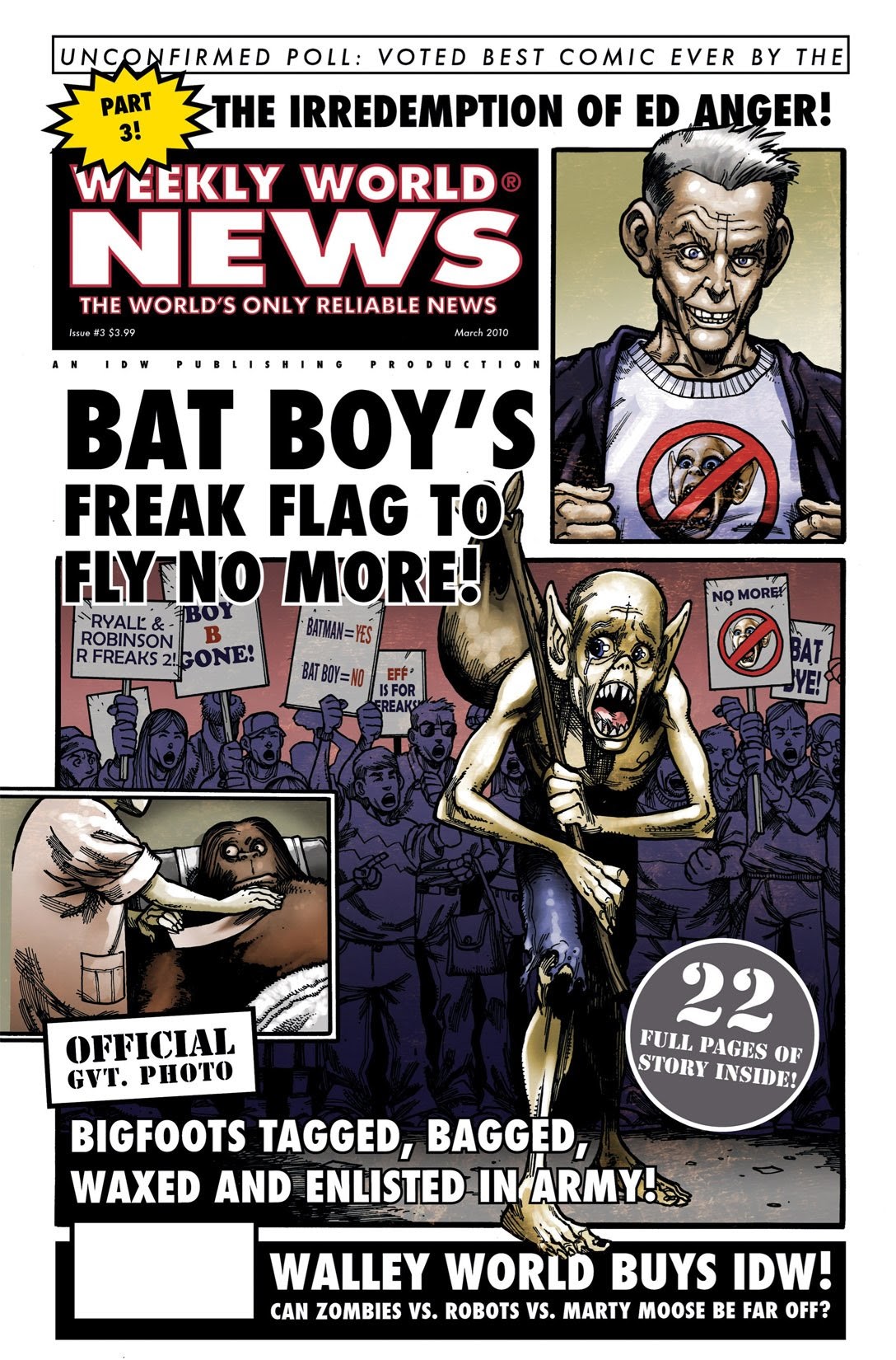 Read online Weekly World News comic -  Issue #3 - 1