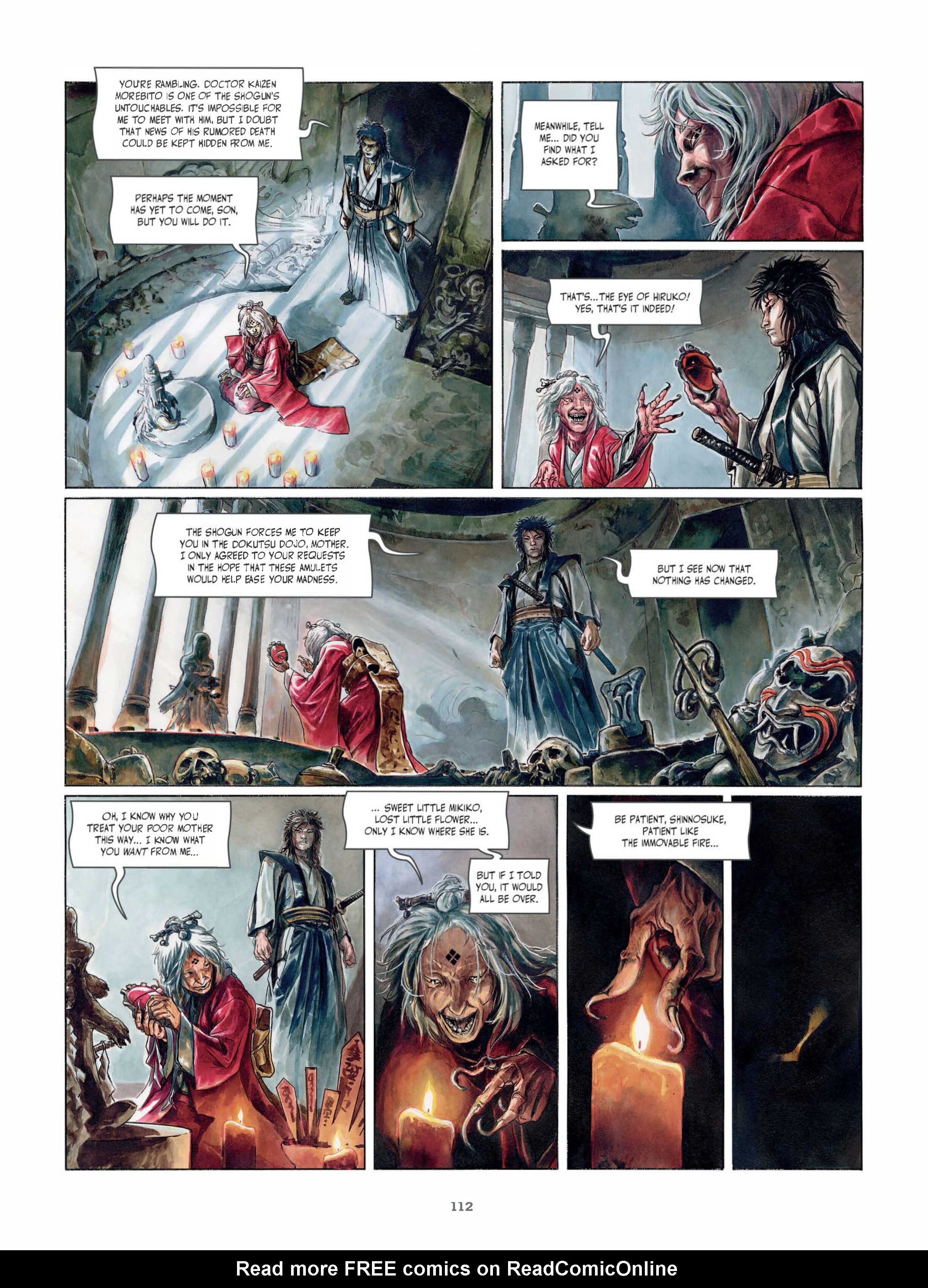 Read online Legends of the Pierced Veil: The Mask of Fudo comic -  Issue # TPB (Part 2) - 12