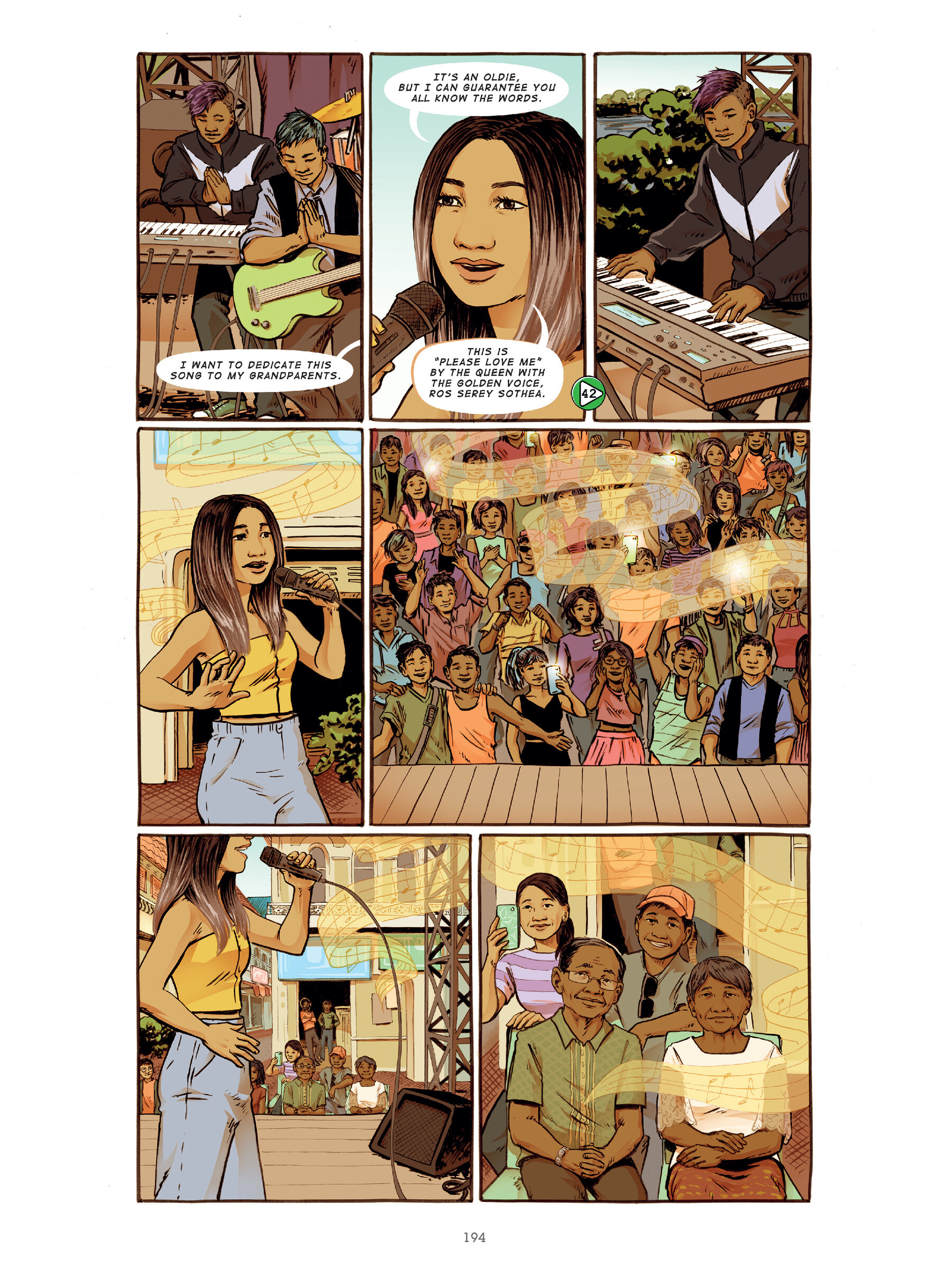Read online The Golden Voice: The Ballad of Cambodian Rock's Lost Queen comic -  Issue # TPB (Part 2) - 93