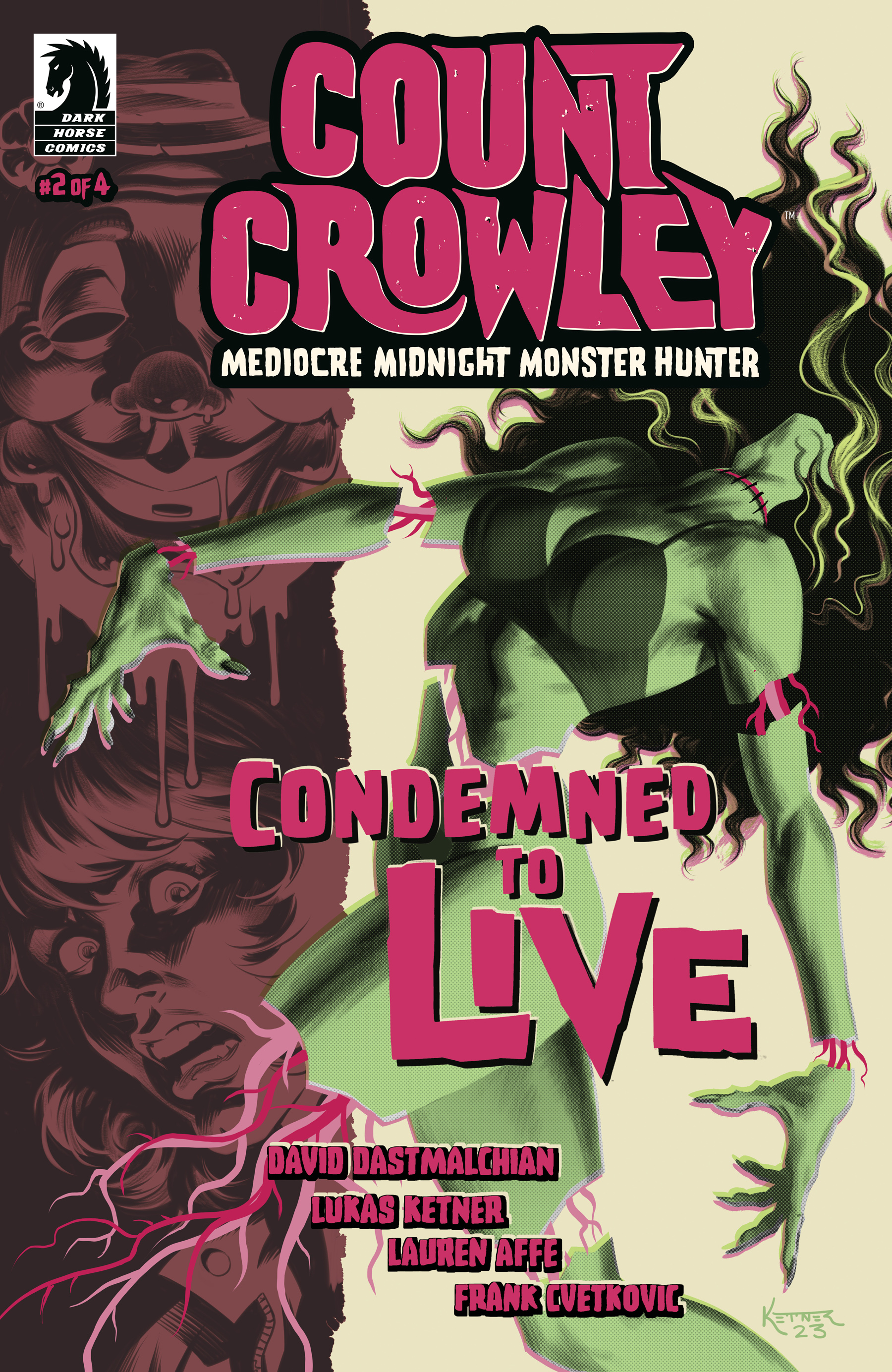Read online Count Crowley: Mediocre Midnight Monster Hunter comic -  Issue #2 - 1