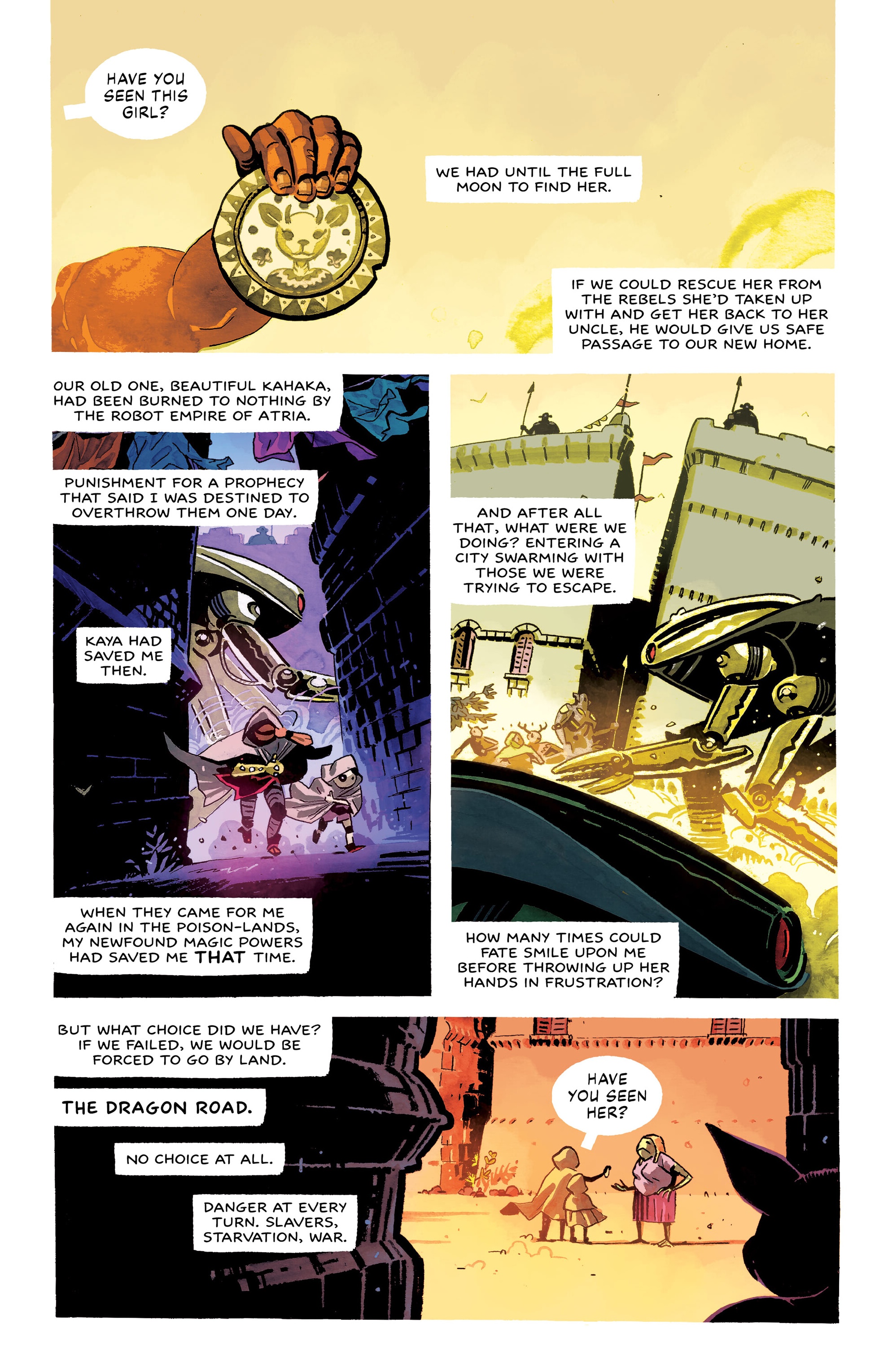 Read online Kaya comic -  Issue #14 - 4