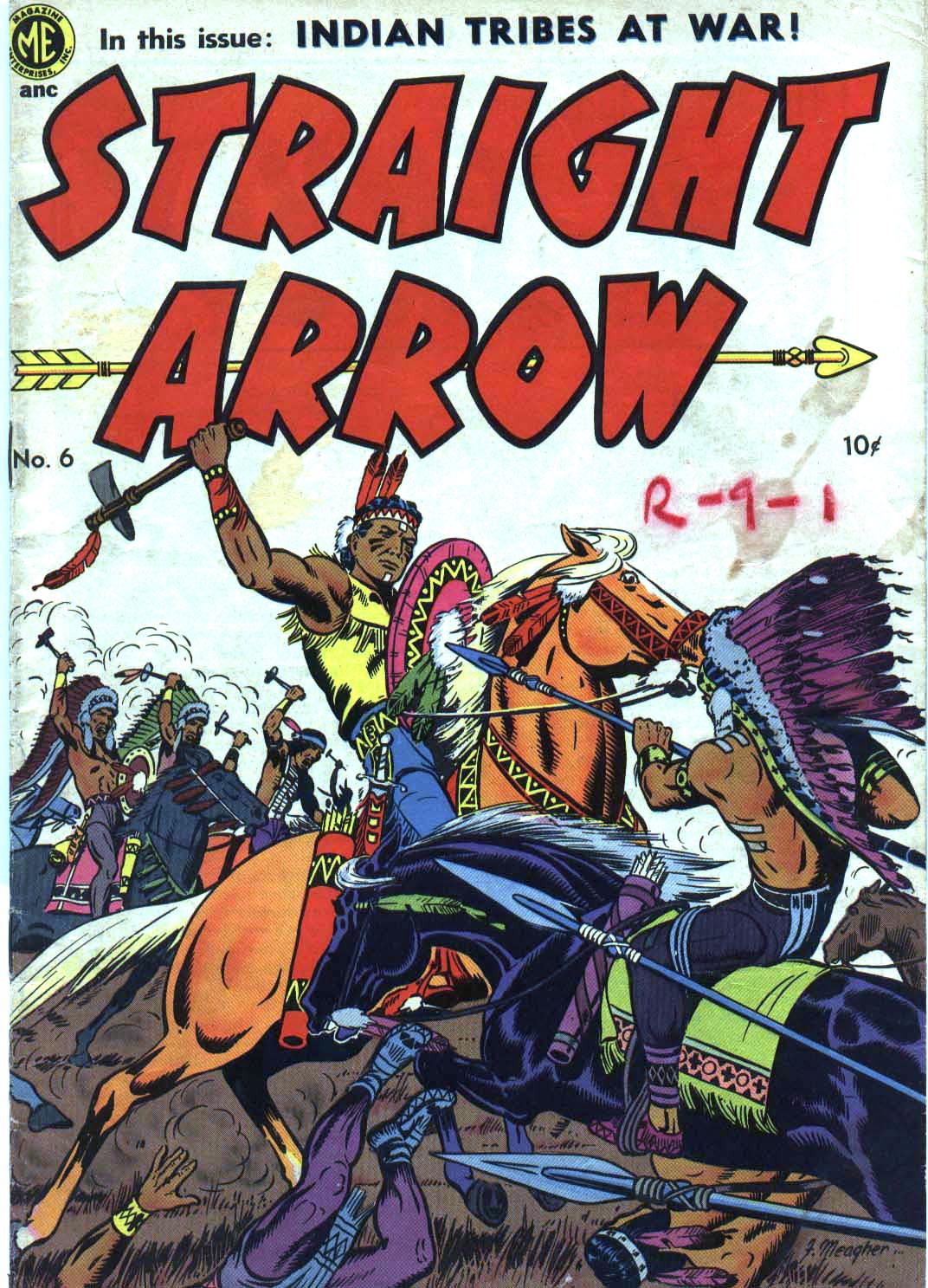 Read online Straight Arrow comic -  Issue #6 - 1