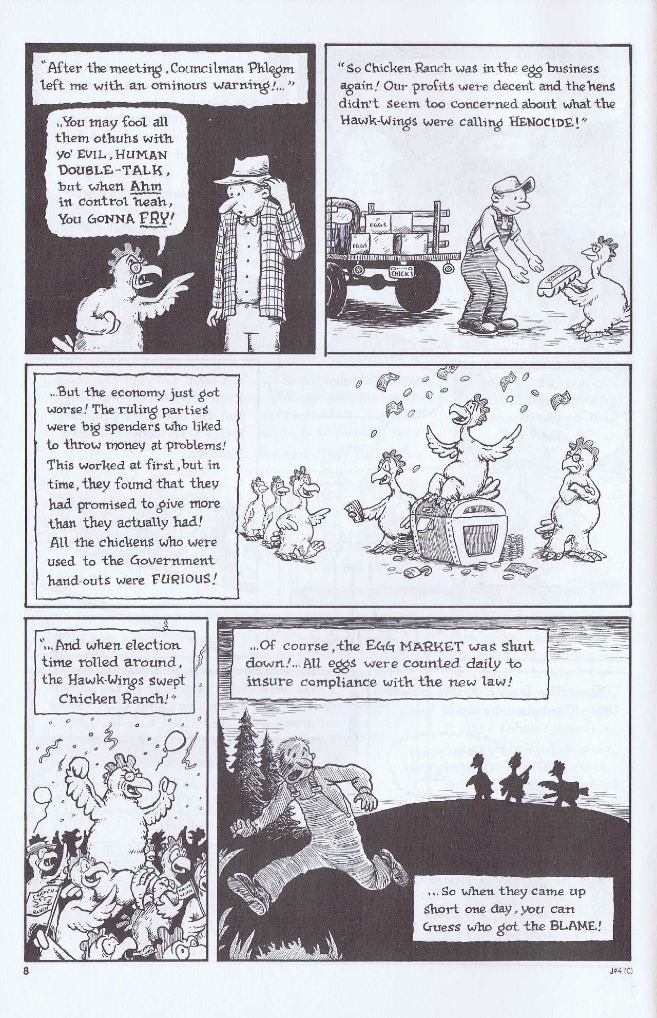 Read online Tales Of The Jackalope comic -  Issue #4 - 10