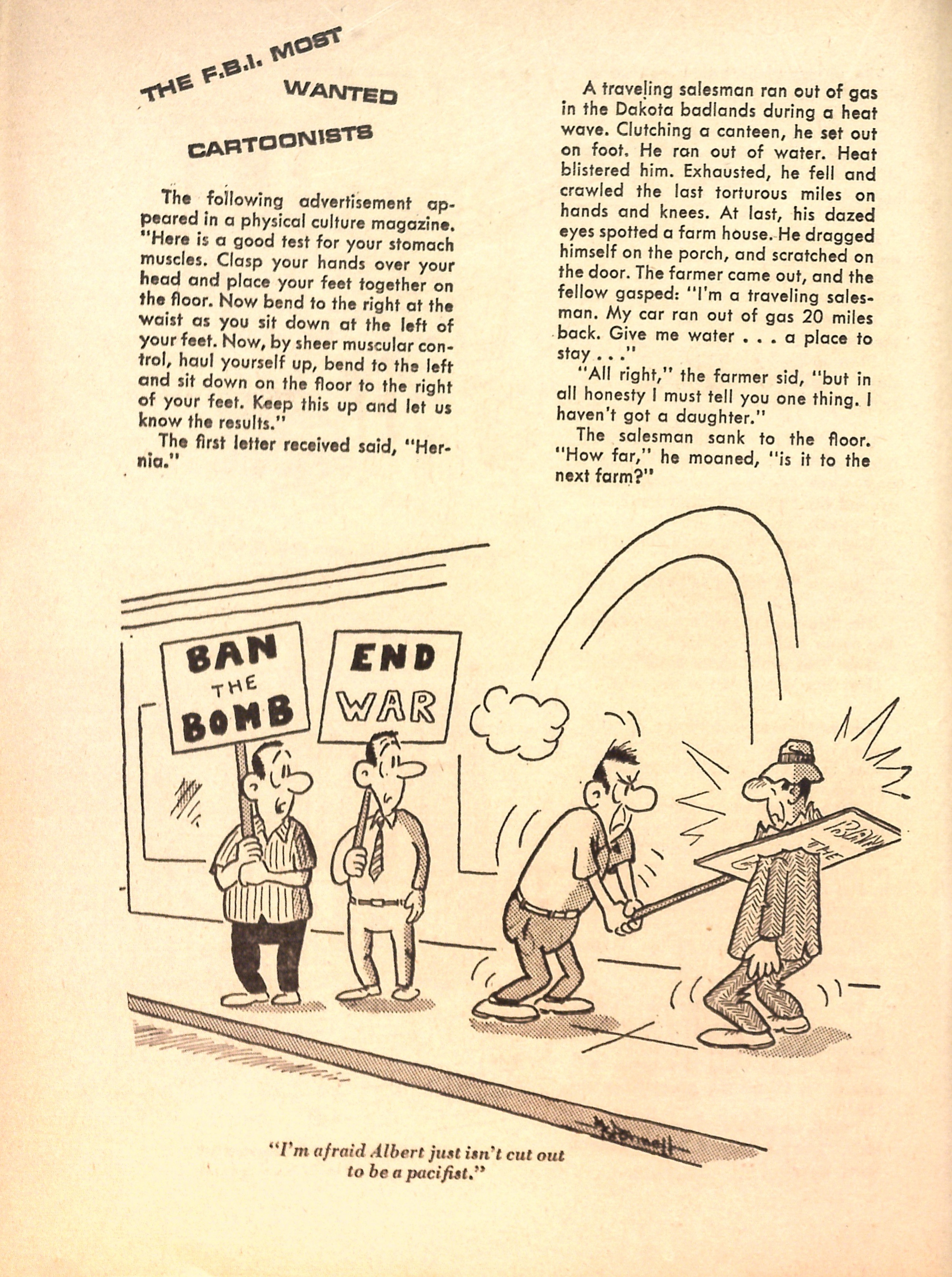 Read online Cartoons and Gags comic -  Issue #27 - 26