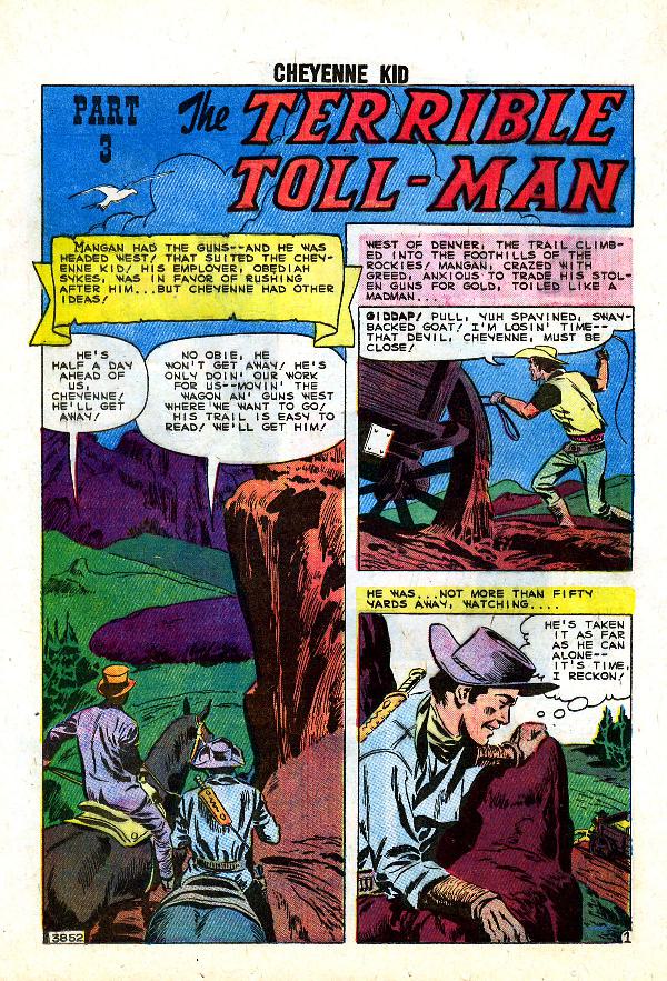 Read online Cheyenne Kid comic -  Issue #17 - 18