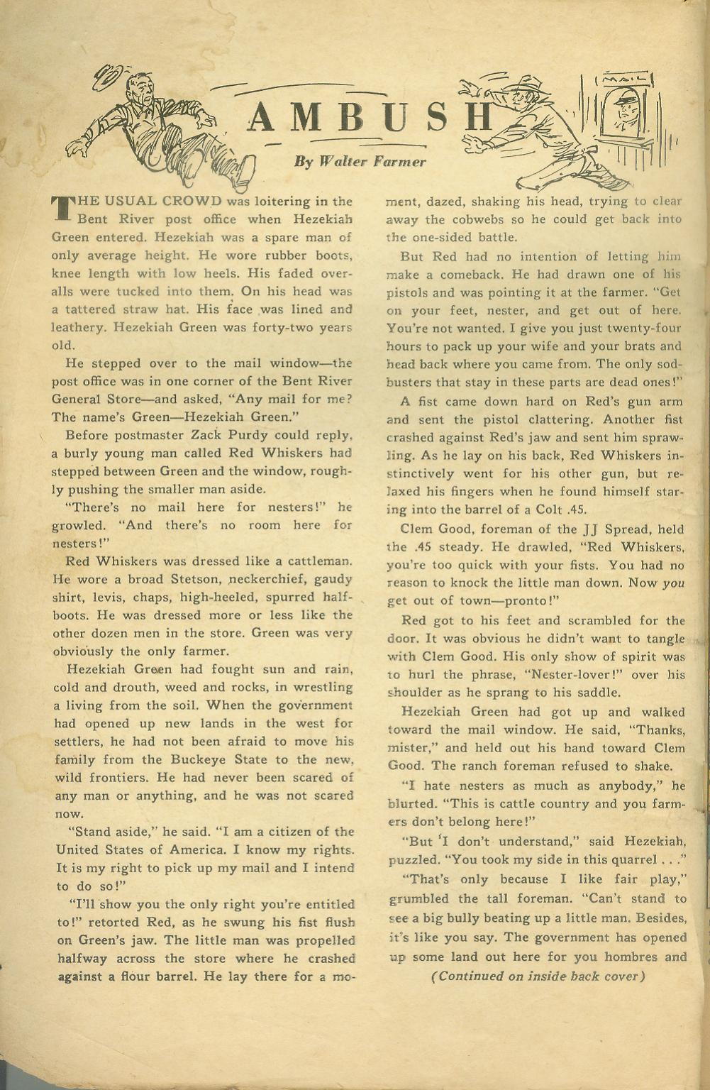 Read online Lash Larue Western (1949) comic -  Issue #43 - 2