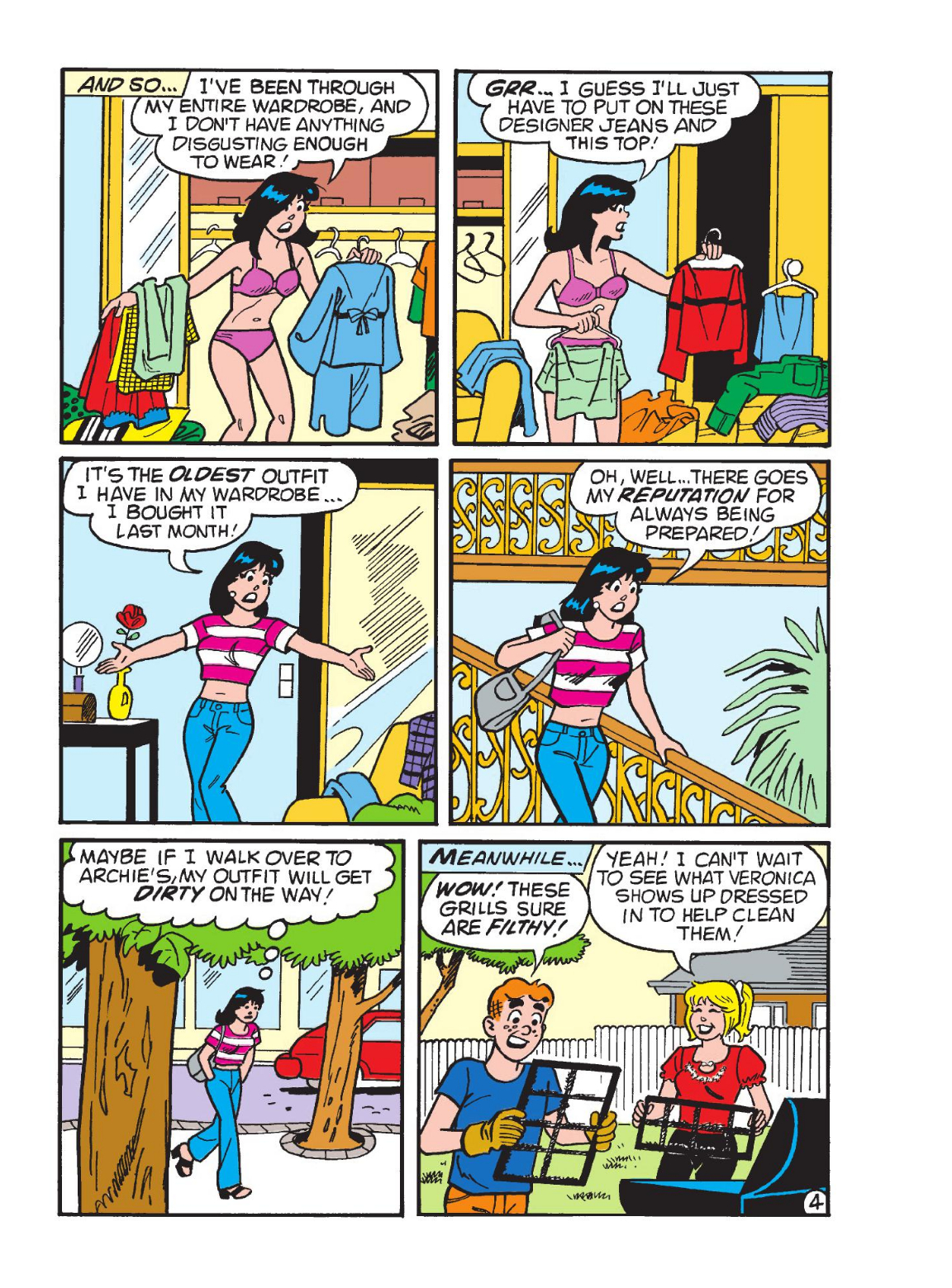 Read online World of Betty & Veronica Digest comic -  Issue #26 - 142