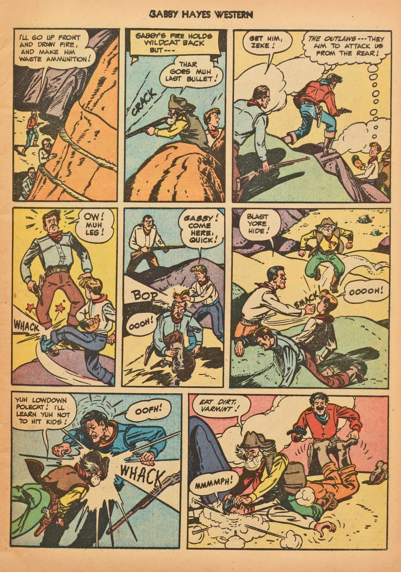 Read online Gabby Hayes Western comic -  Issue #8 - 7