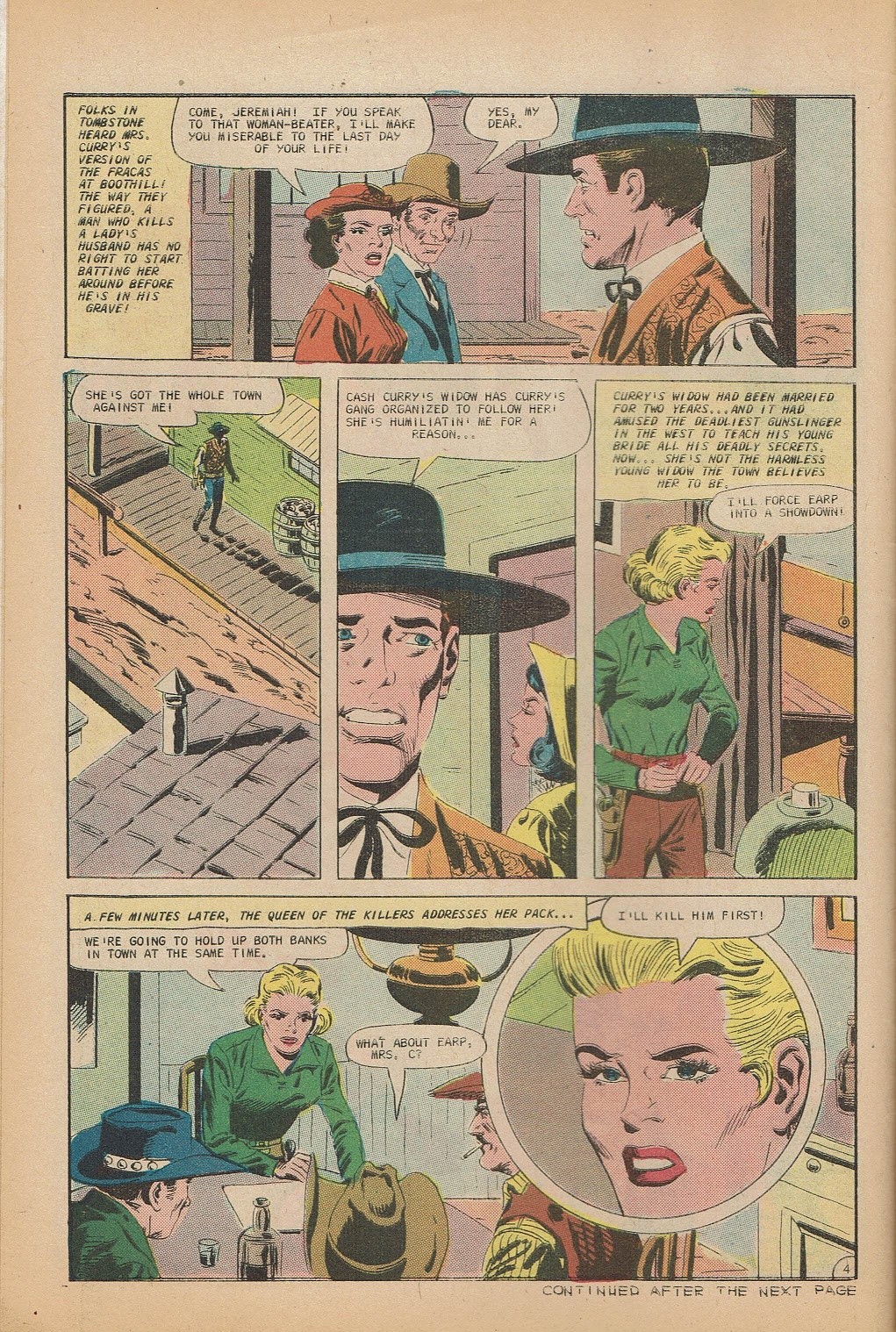 Read online Wyatt Earp Frontier Marshal comic -  Issue #69 - 6
