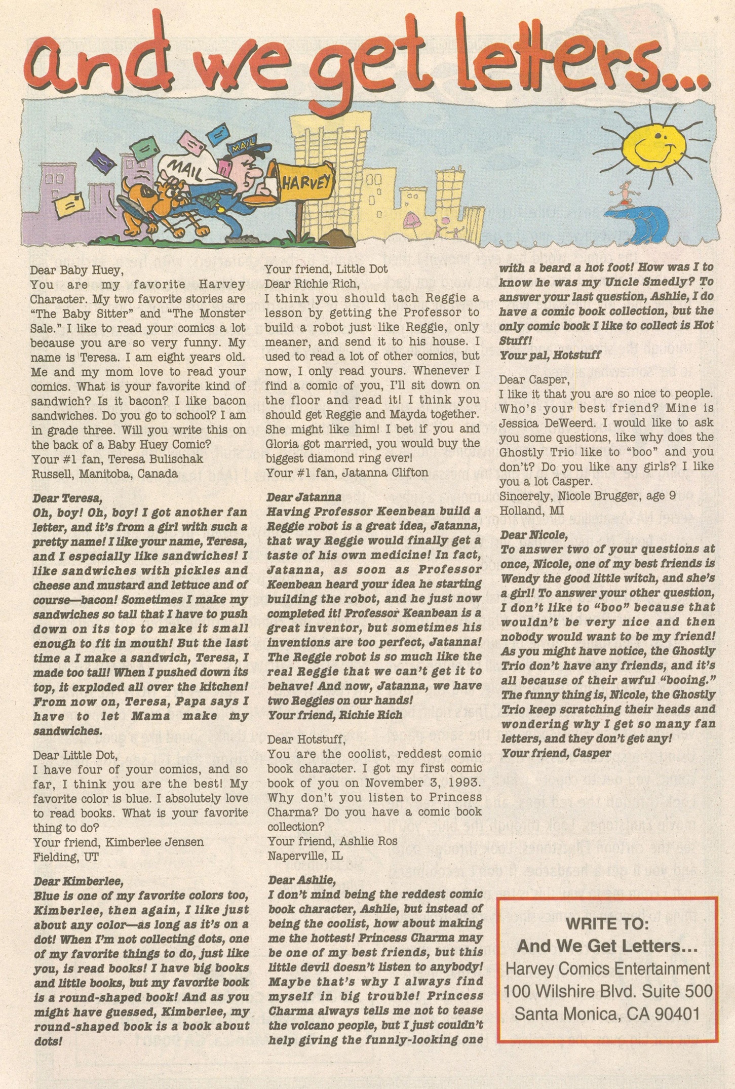 Read online Casper the Friendly Ghost (1991) comic -  Issue #25 - 33