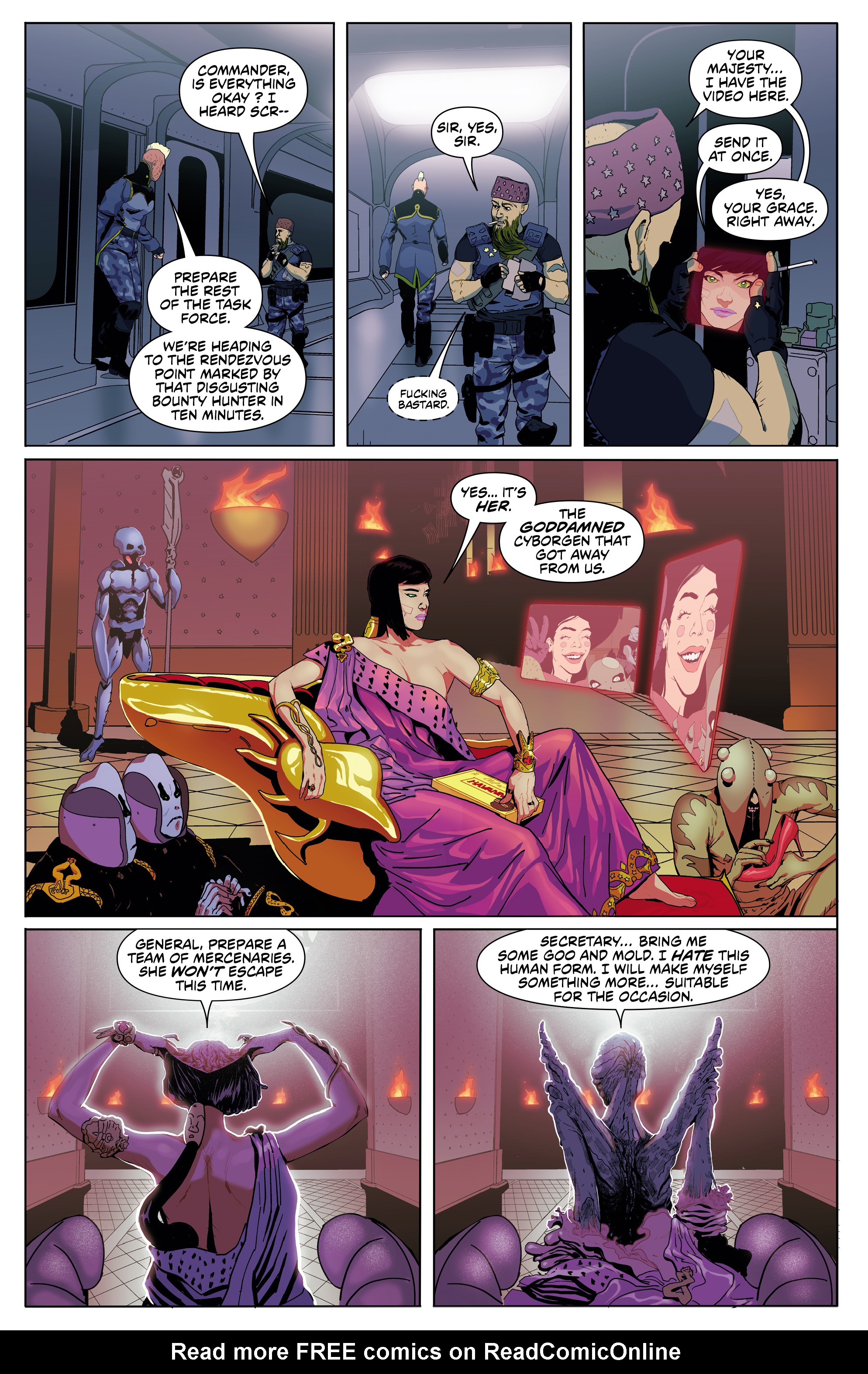 Read online Machine Girl & the Space Hell Engels comic -  Issue #2 - 4