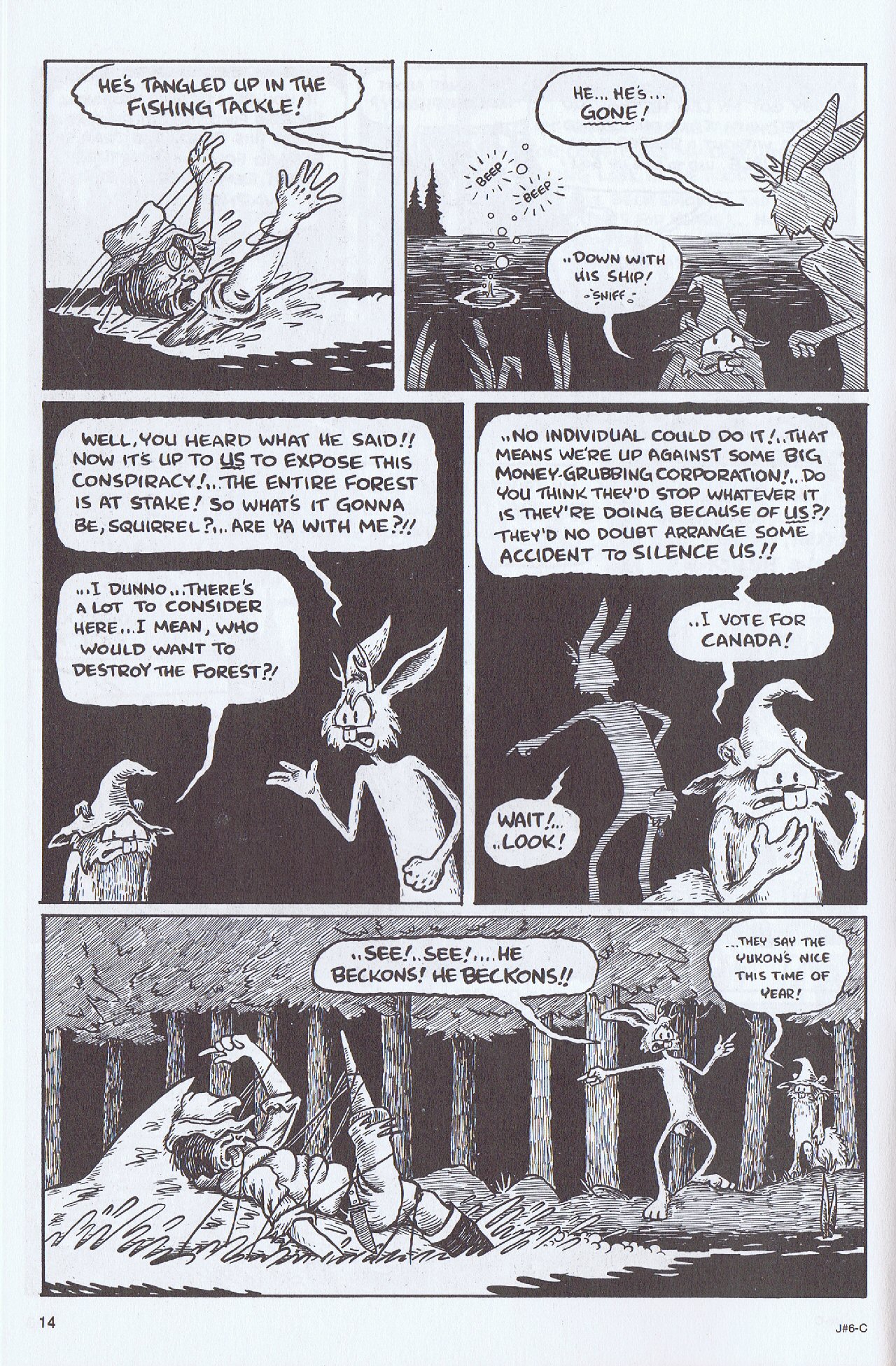 Read online Tales Of The Jackalope comic -  Issue #6 - 16