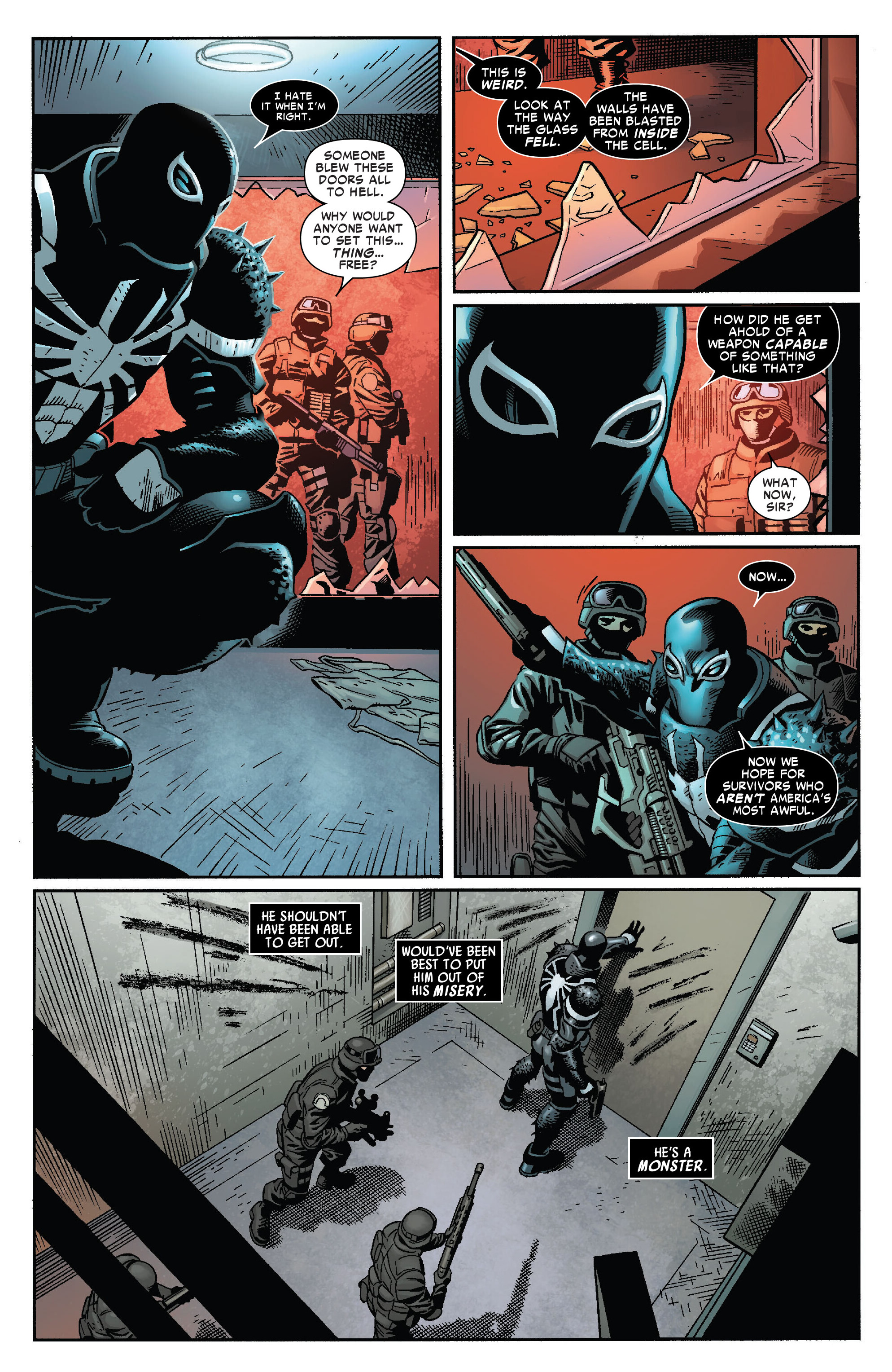 Read online Venom Modern Era Epic Collection comic -  Issue # The Savage Six (Part 2) - 96