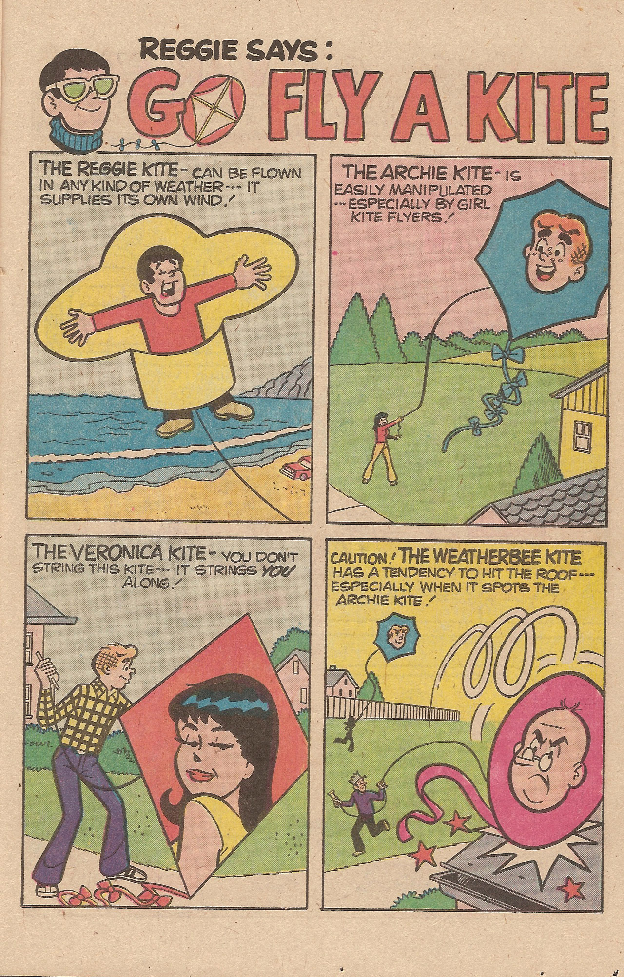 Read online Reggie's Wise Guy Jokes comic -  Issue #47 - 23
