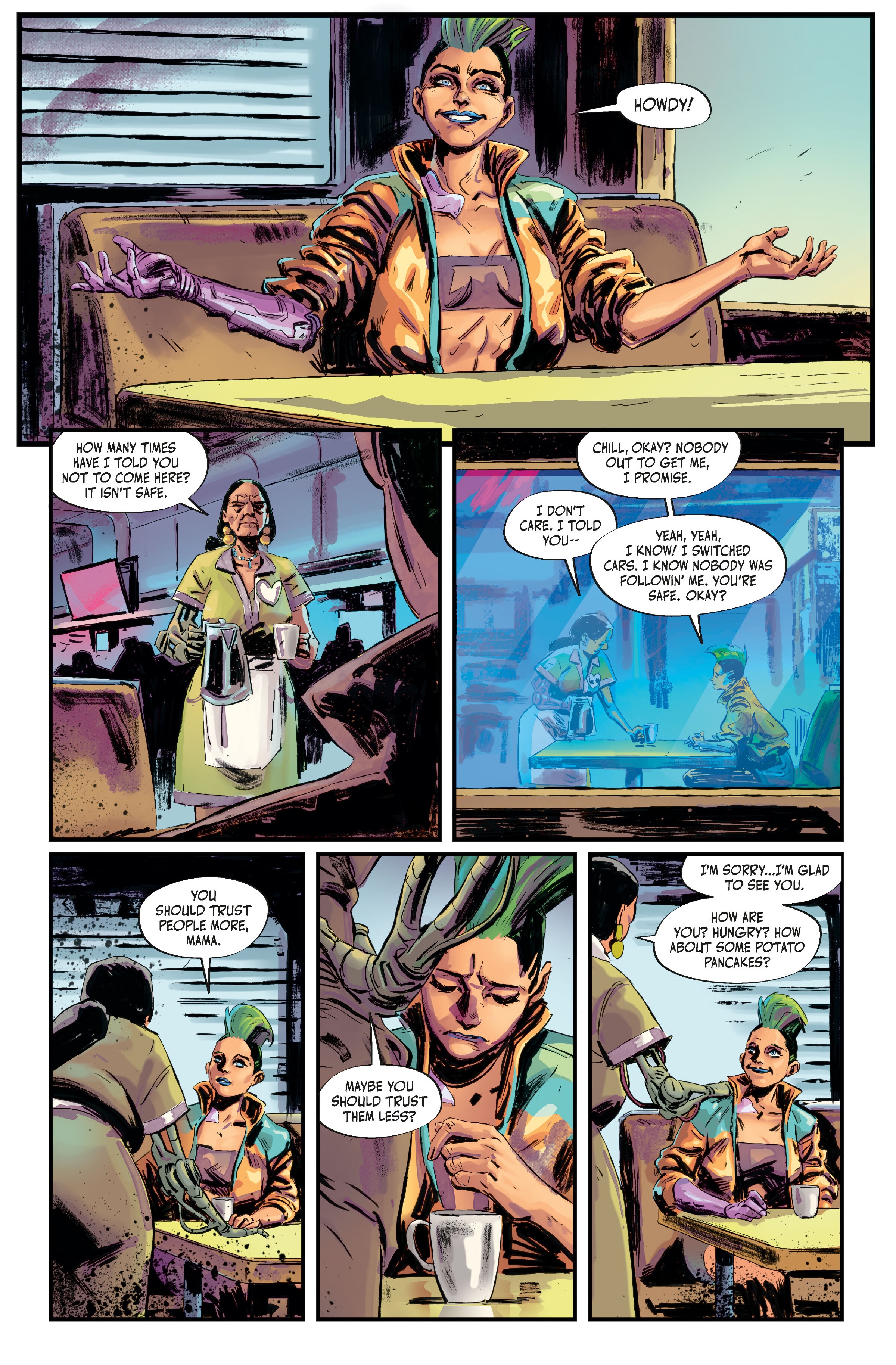 Read online Cyberpunk 2077 Library Edition comic -  Issue # TPB (Part 2) - 18