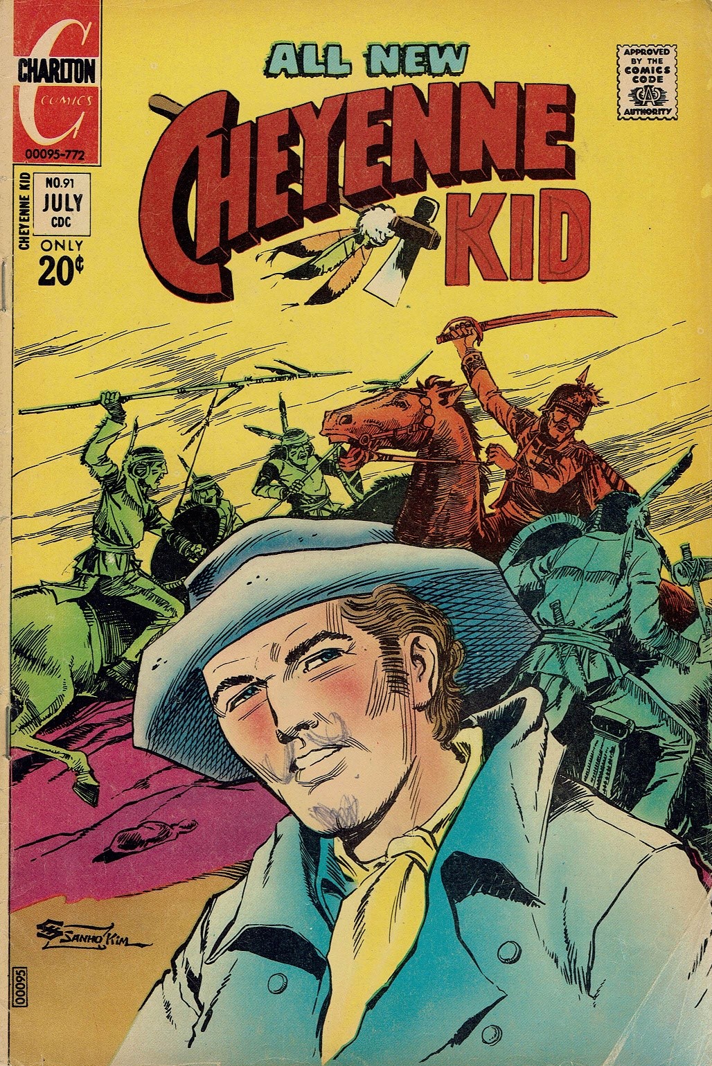Read online Cheyenne Kid comic -  Issue #91 - 1