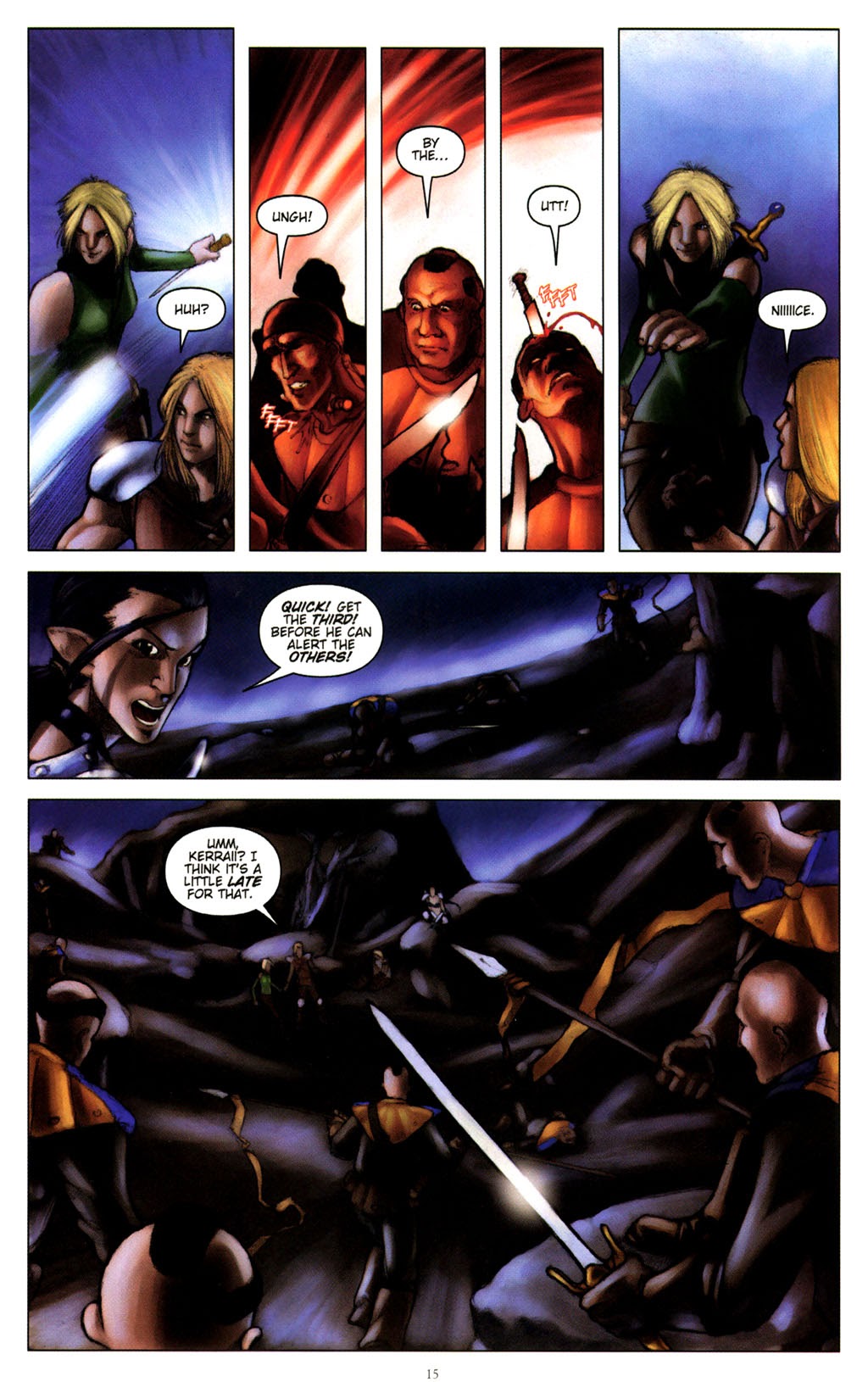 Read online Mage Knight: Stolen Destiny comic -  Issue #4 - 16