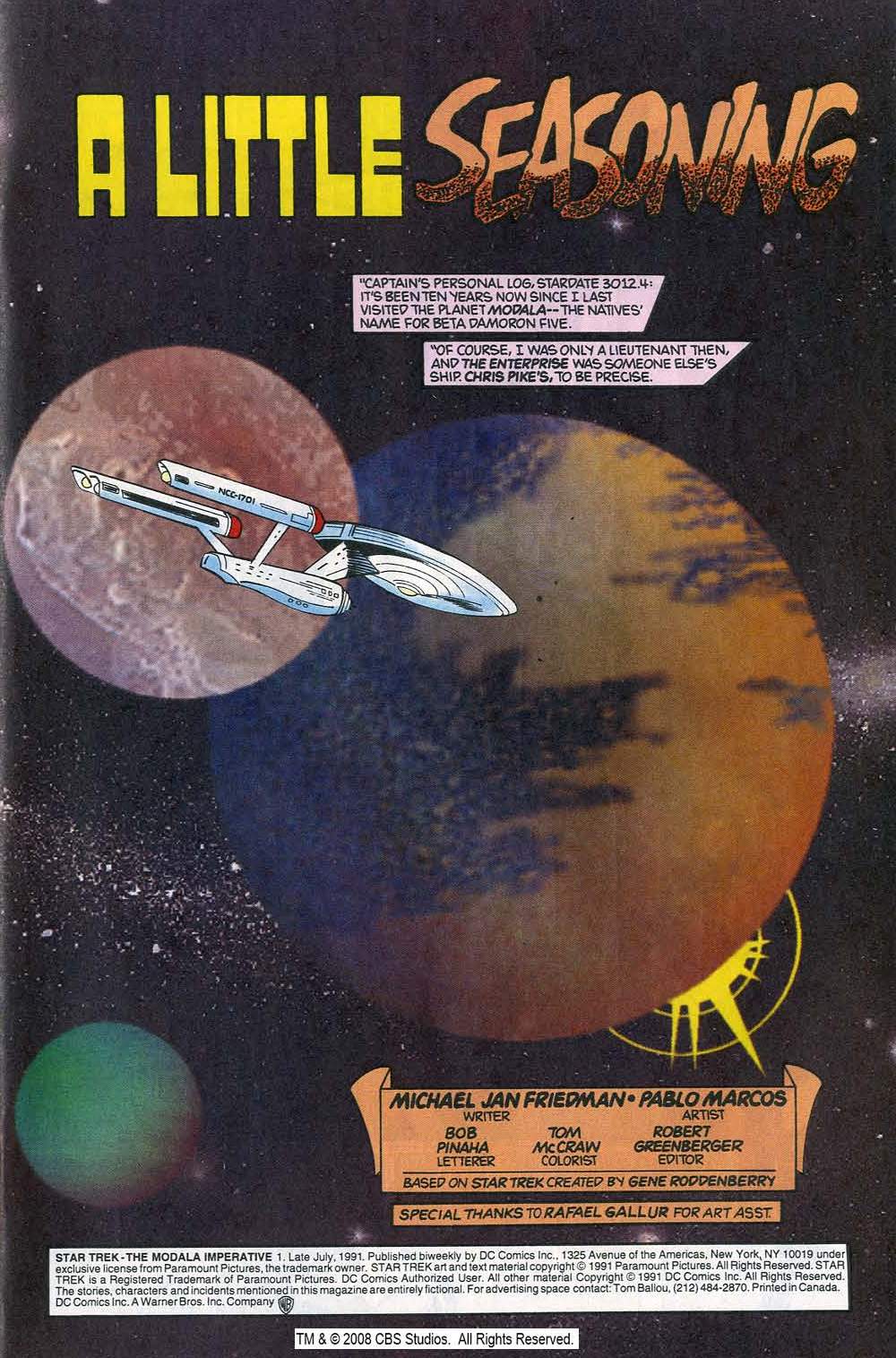Read online Star Trek: The Modala Imperative comic -  Issue #1 - 5