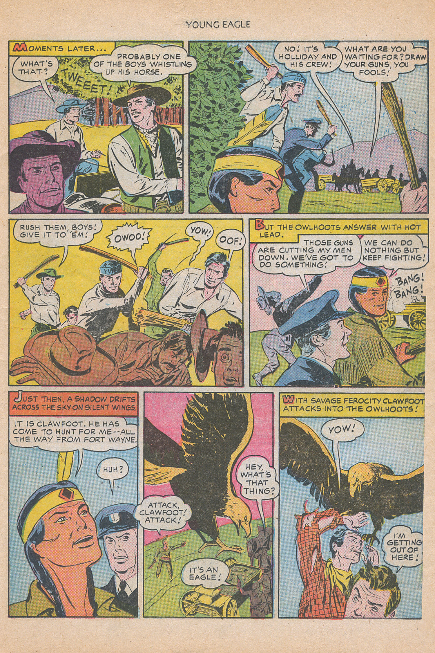 Read online Young Eagle comic -  Issue #5 - 13