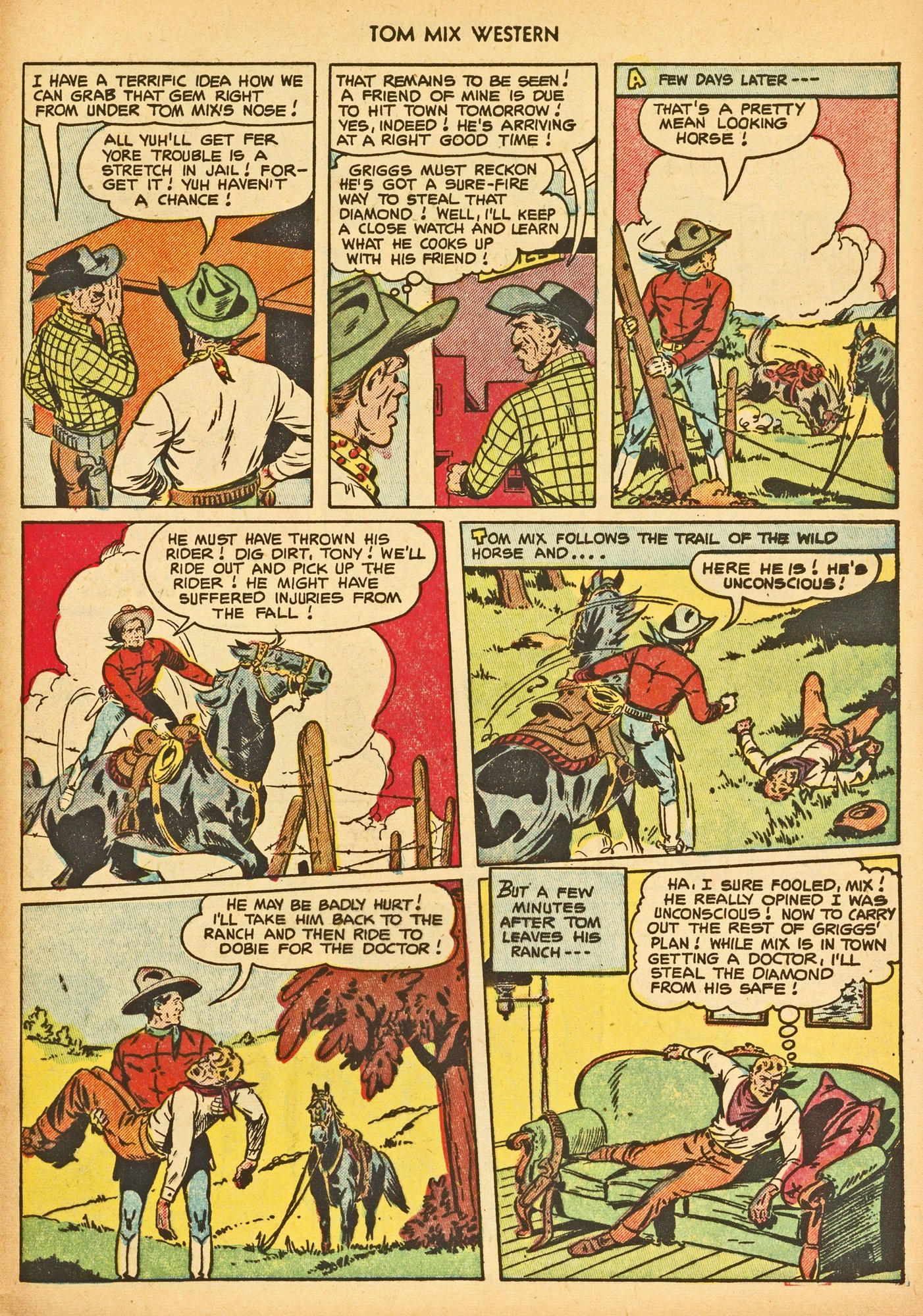 Read online Tom Mix Western (1948) comic -  Issue #59 - 29
