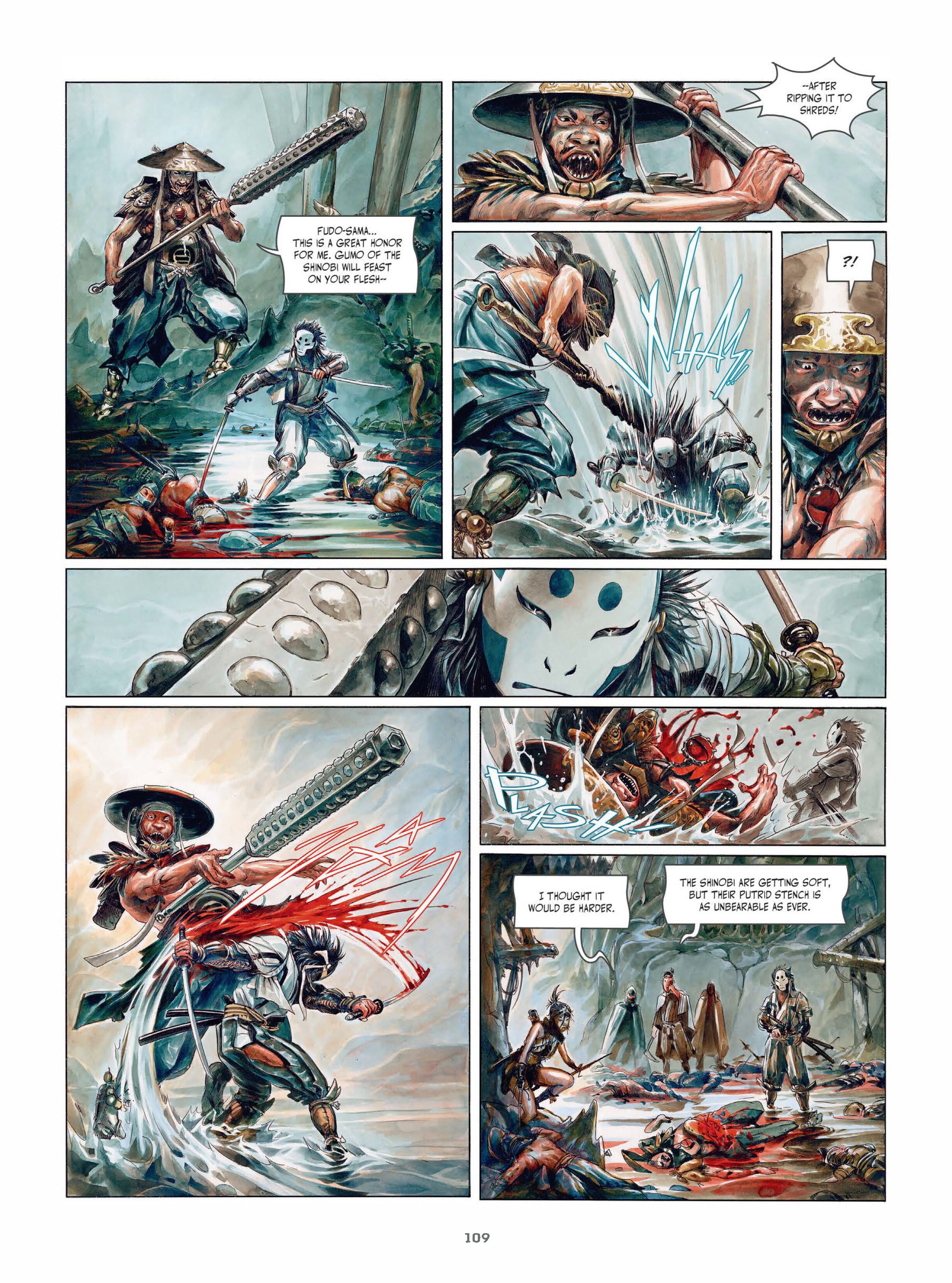Read online Legends of the Pierced Veil: The Mask of Fudo comic -  Issue # TPB (Part 2) - 9