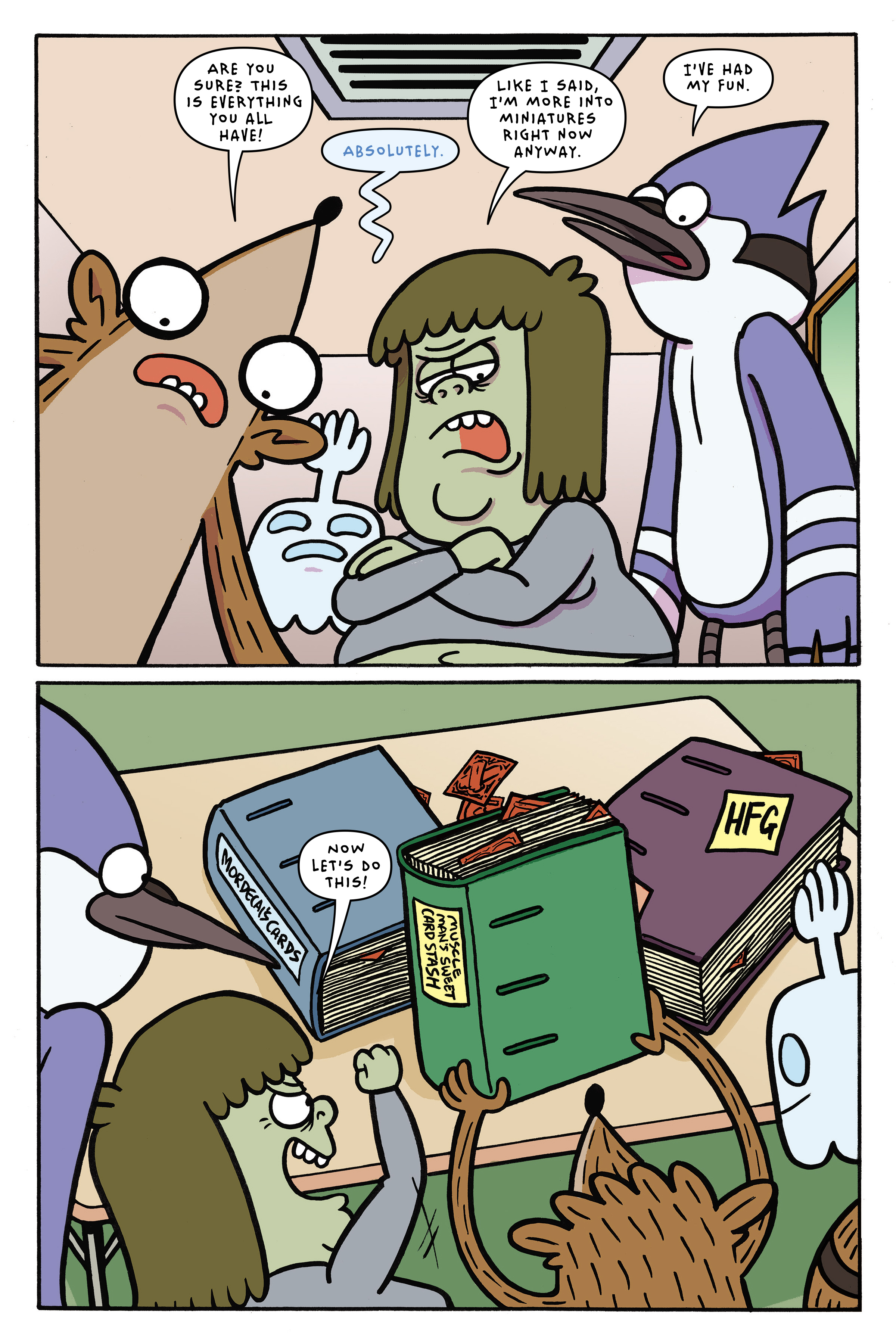 Read online Regular Show: The Meatening comic -  Issue # TPB - 74