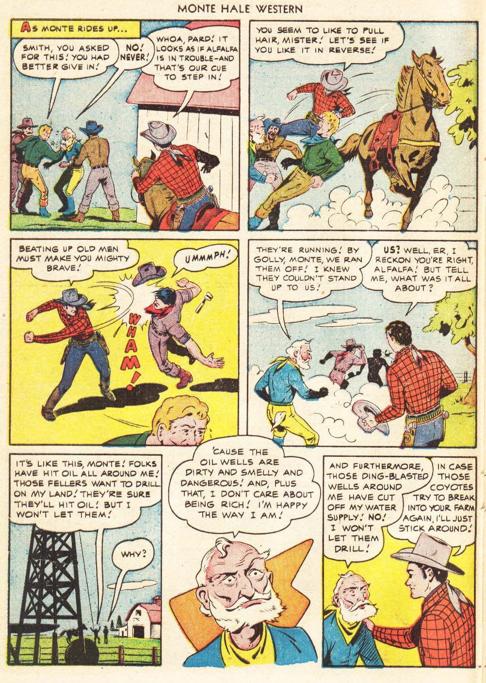 Read online Monte Hale Western comic -  Issue #56 - 19