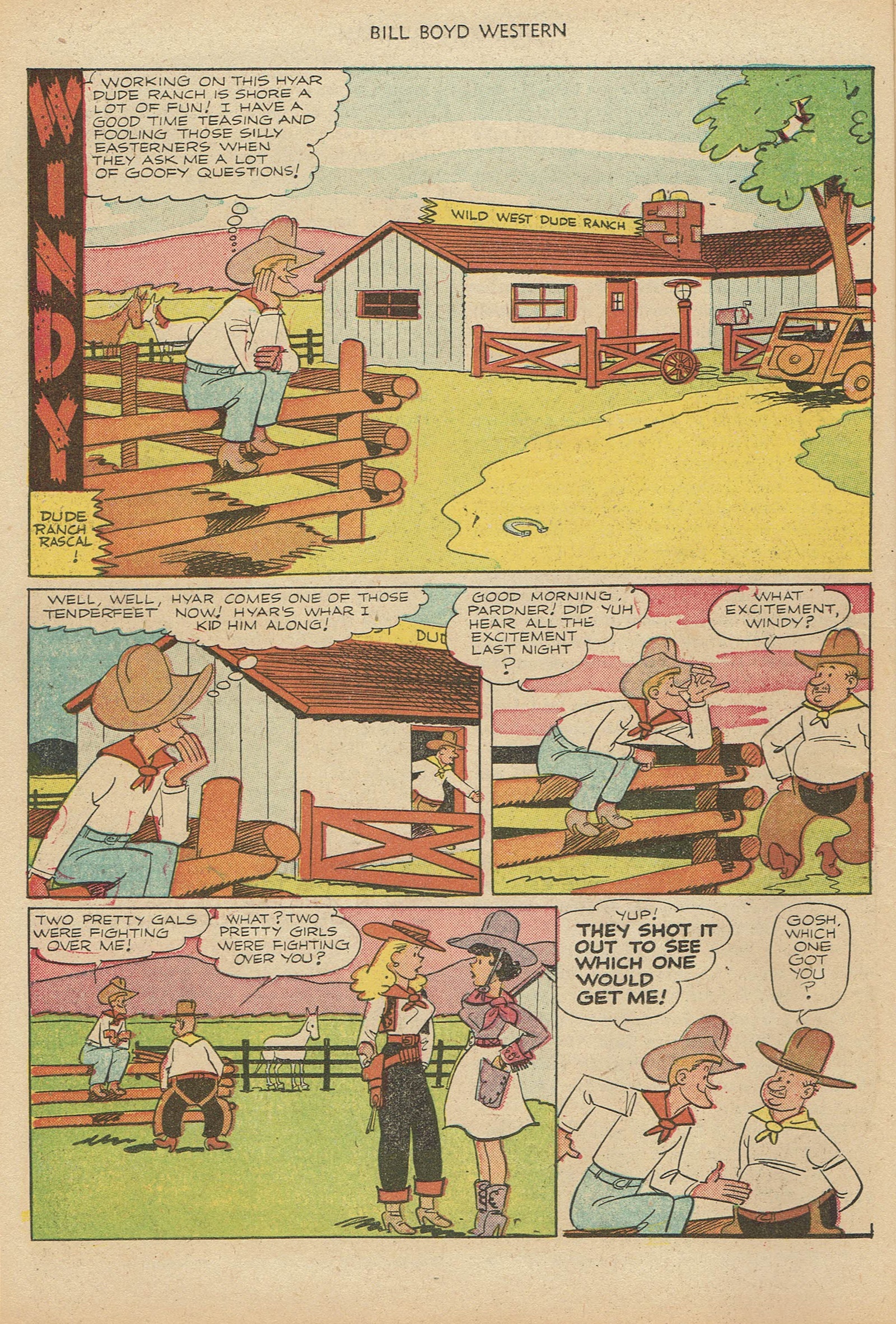 Read online Bill Boyd Western comic -  Issue #18 - 14