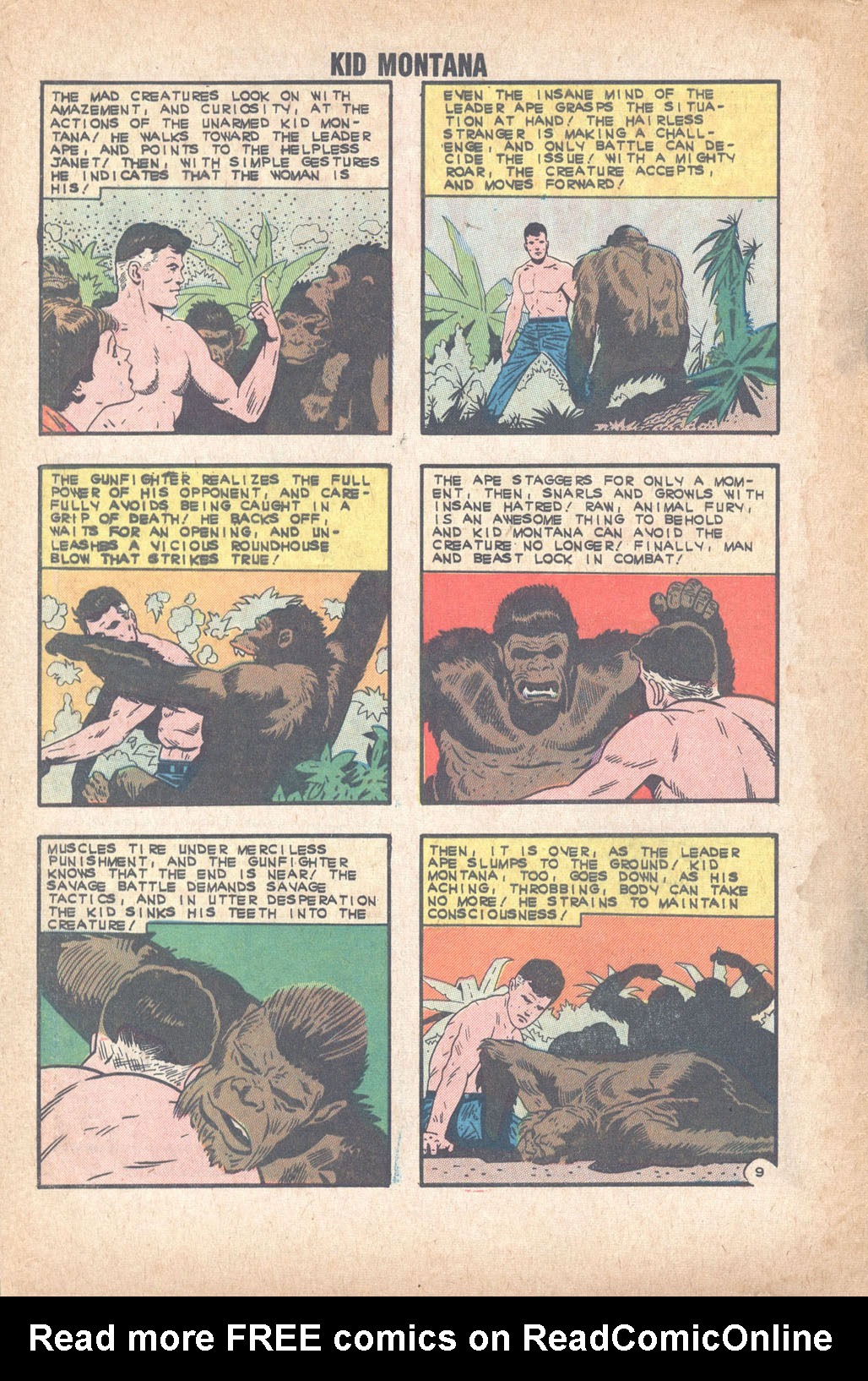 Read online Kid Montana comic -  Issue #39 - 32