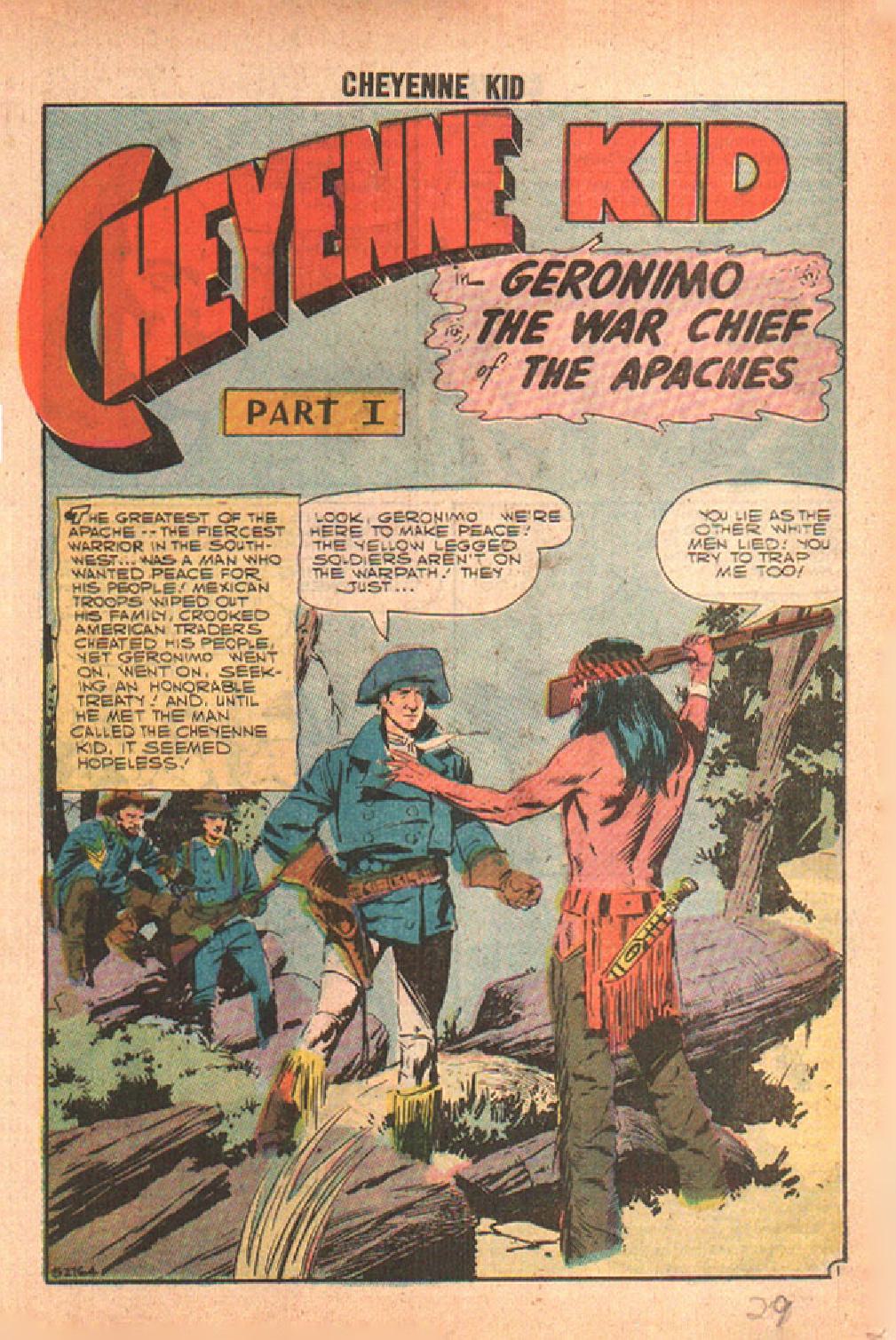 Read online Cheyenne Kid comic -  Issue #11 - 29