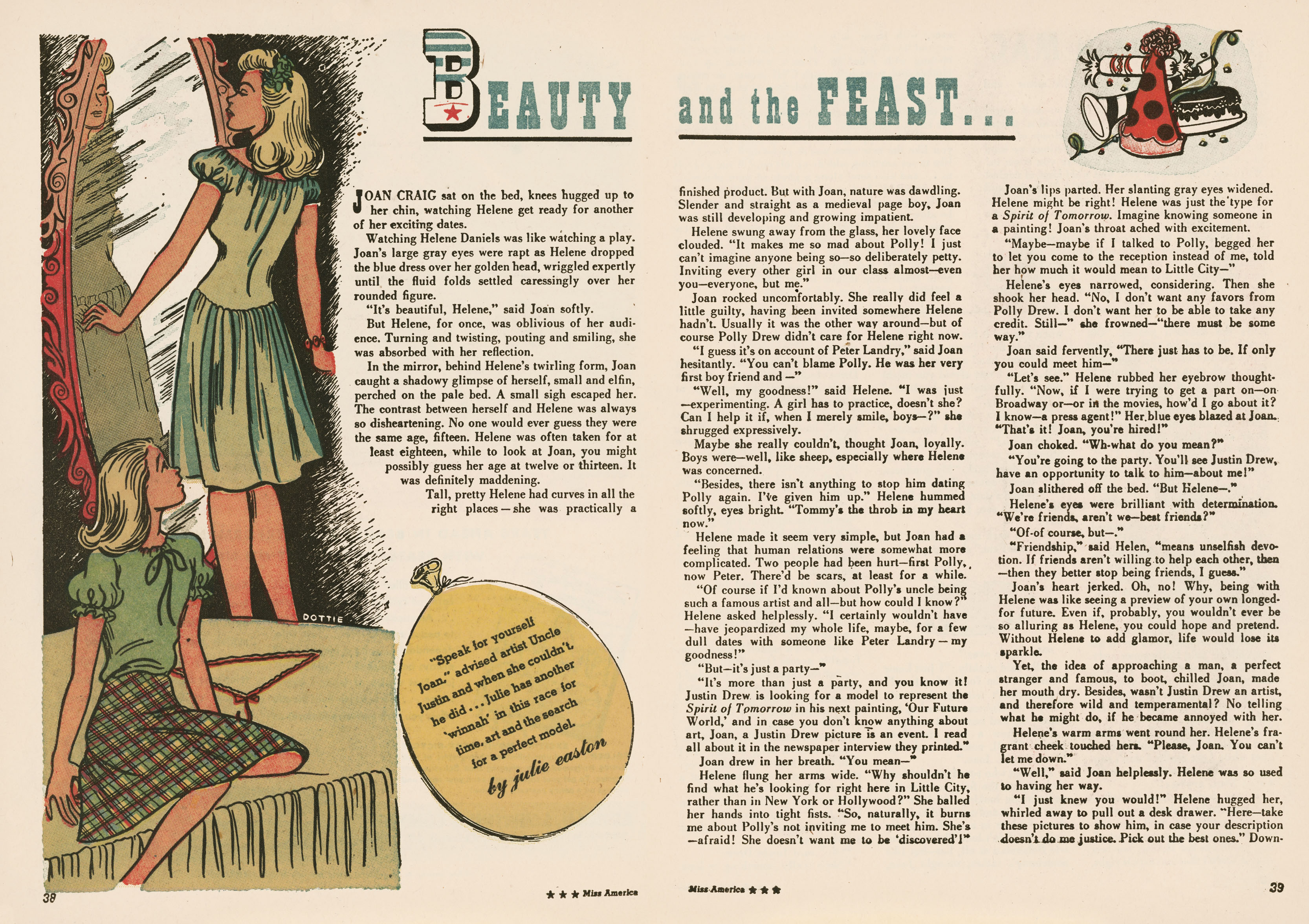 Read online Miss America Magazine comic -  Issue #31 - 33