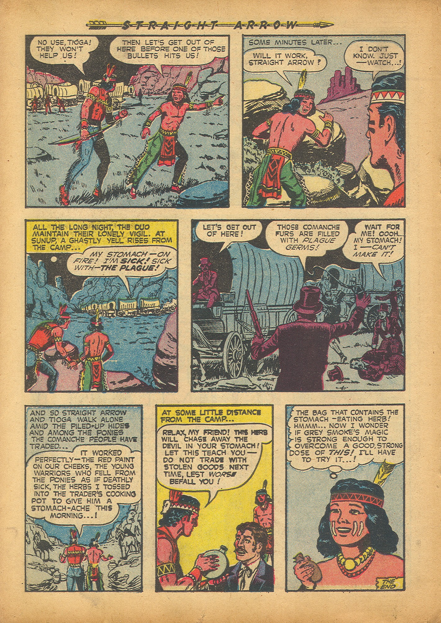 Read online Straight Arrow comic -  Issue #25 - 18