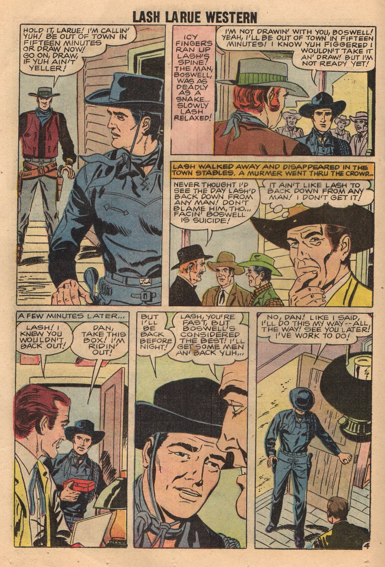 Read online Lash Larue Western (1949) comic -  Issue #70 - 20