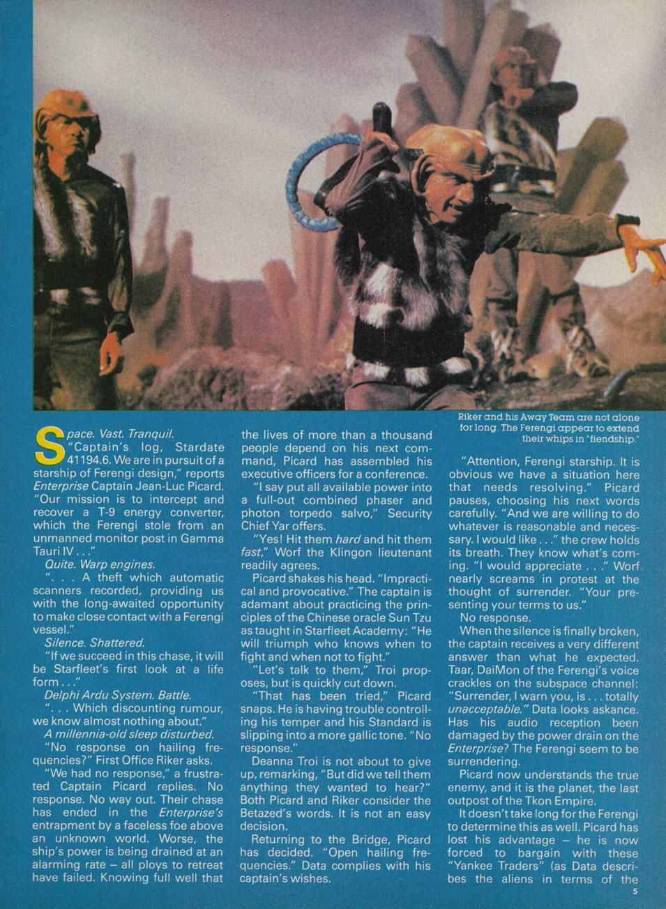 Read online Star Trek The Next Generation (1990) comic -  Issue #18 - 5