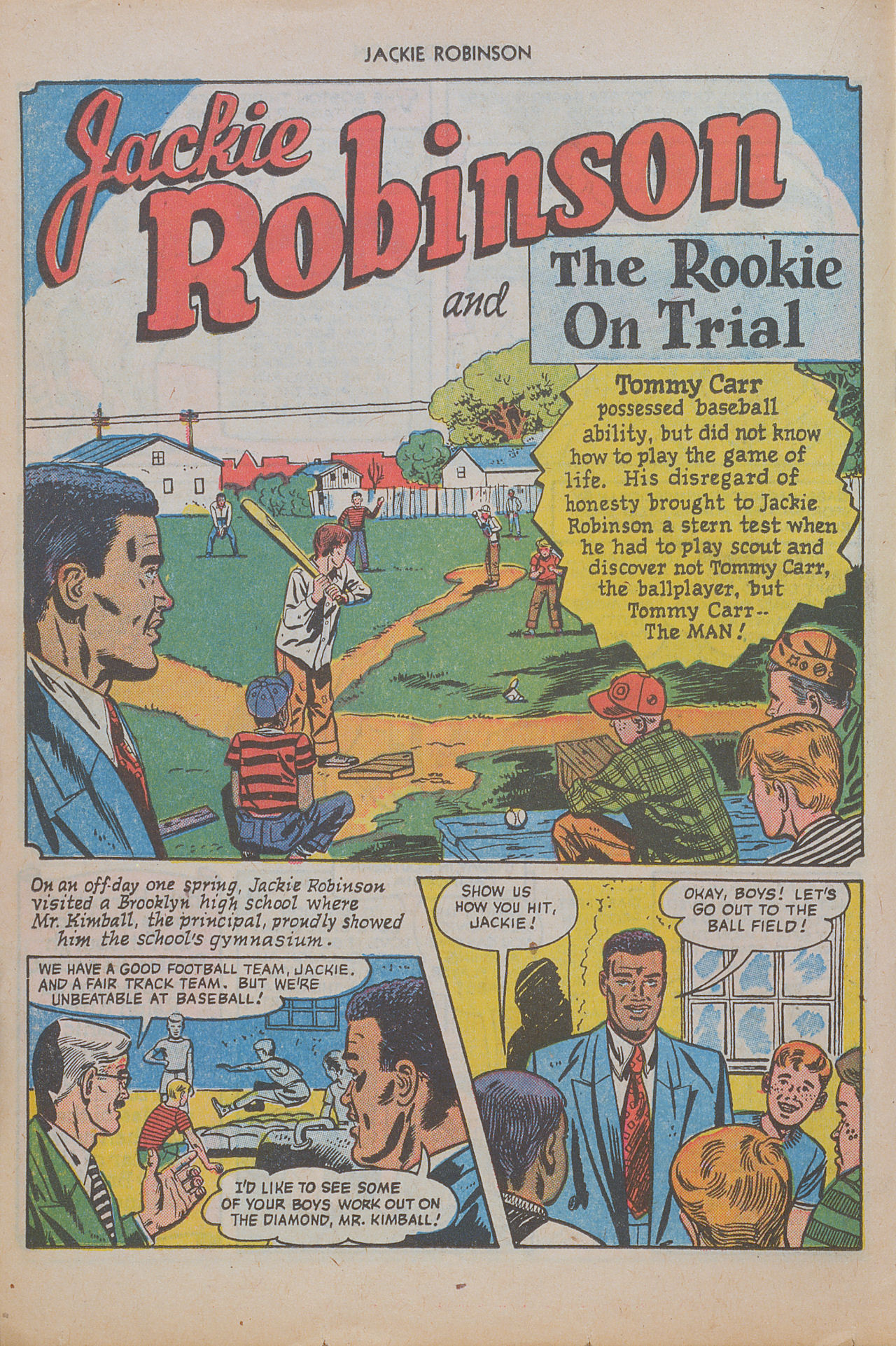 Read online Jackie Robinson comic -  Issue #5 - 18