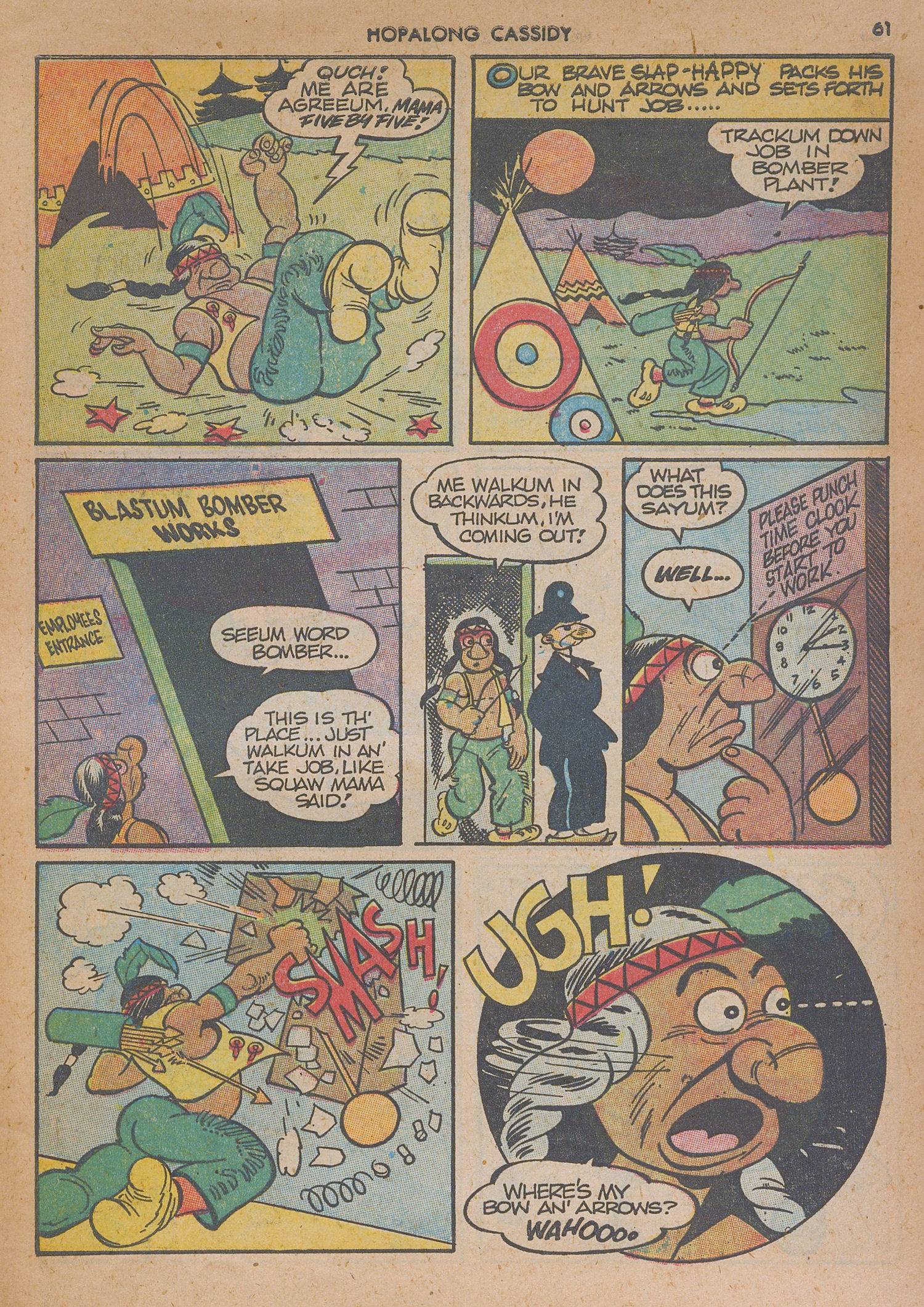 Read online Hopalong Cassidy comic -  Issue #1 - 60