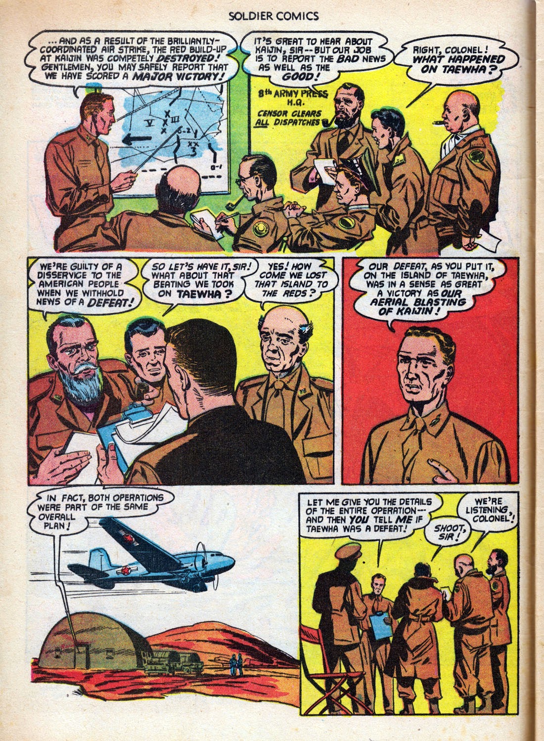 Read online Soldier Comics comic -  Issue #4 - 4